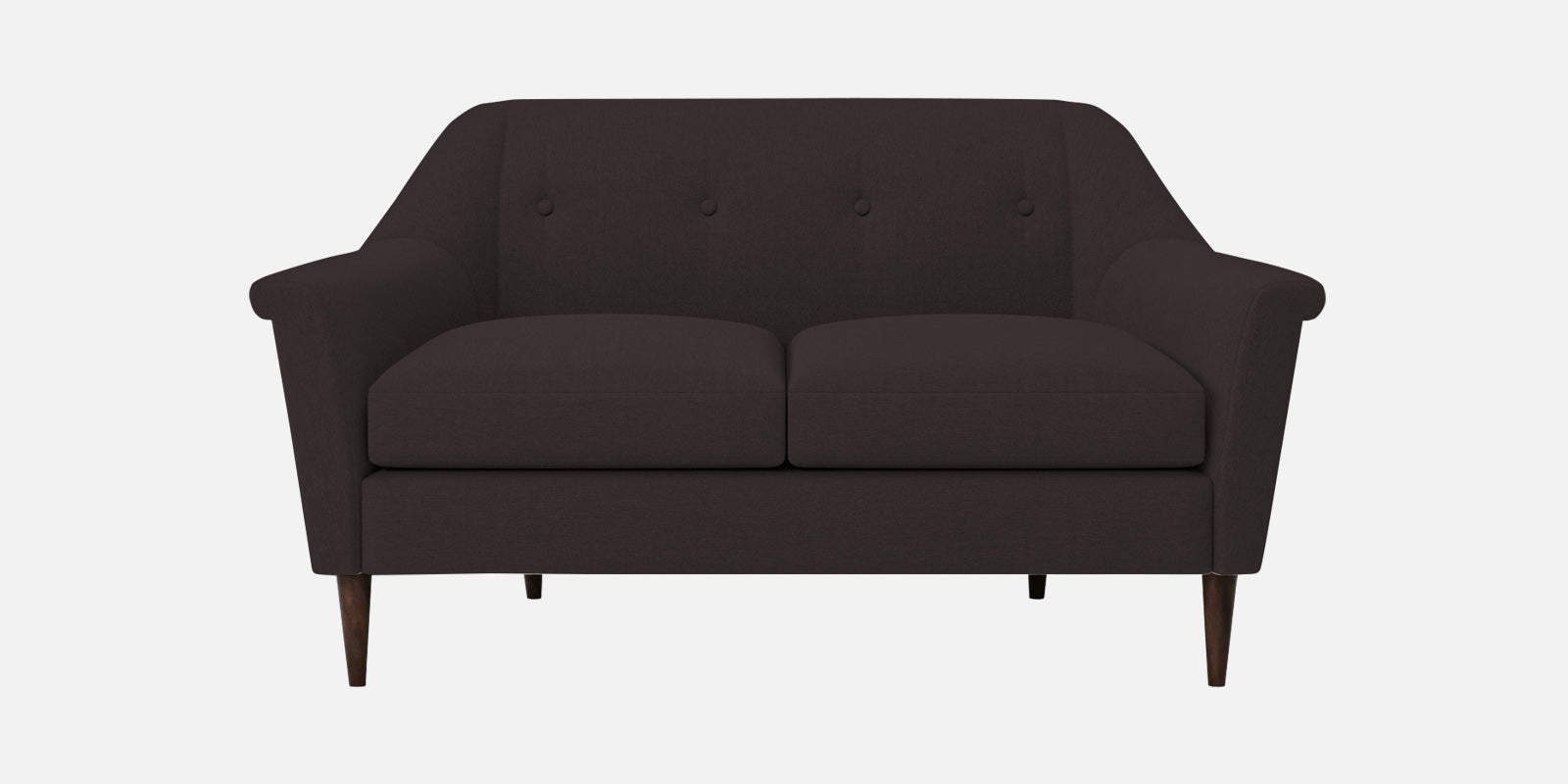 Homer Fabric 2 Seater Sofa In Pebble Brown Colour - Febonic Living