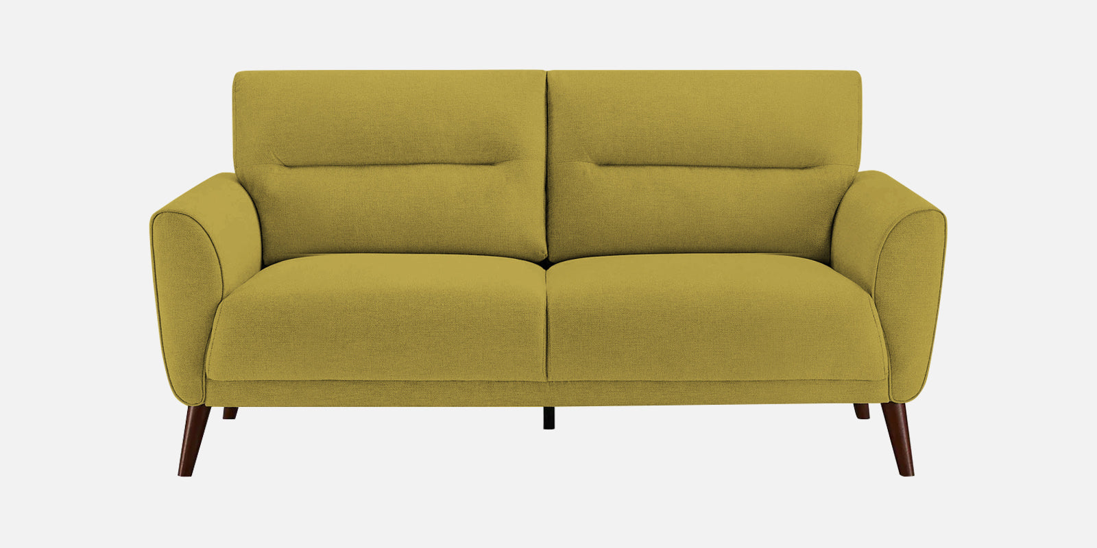 Castro Fabric 2 Seater Sofa In Parrot Green Colour - Febonic Living