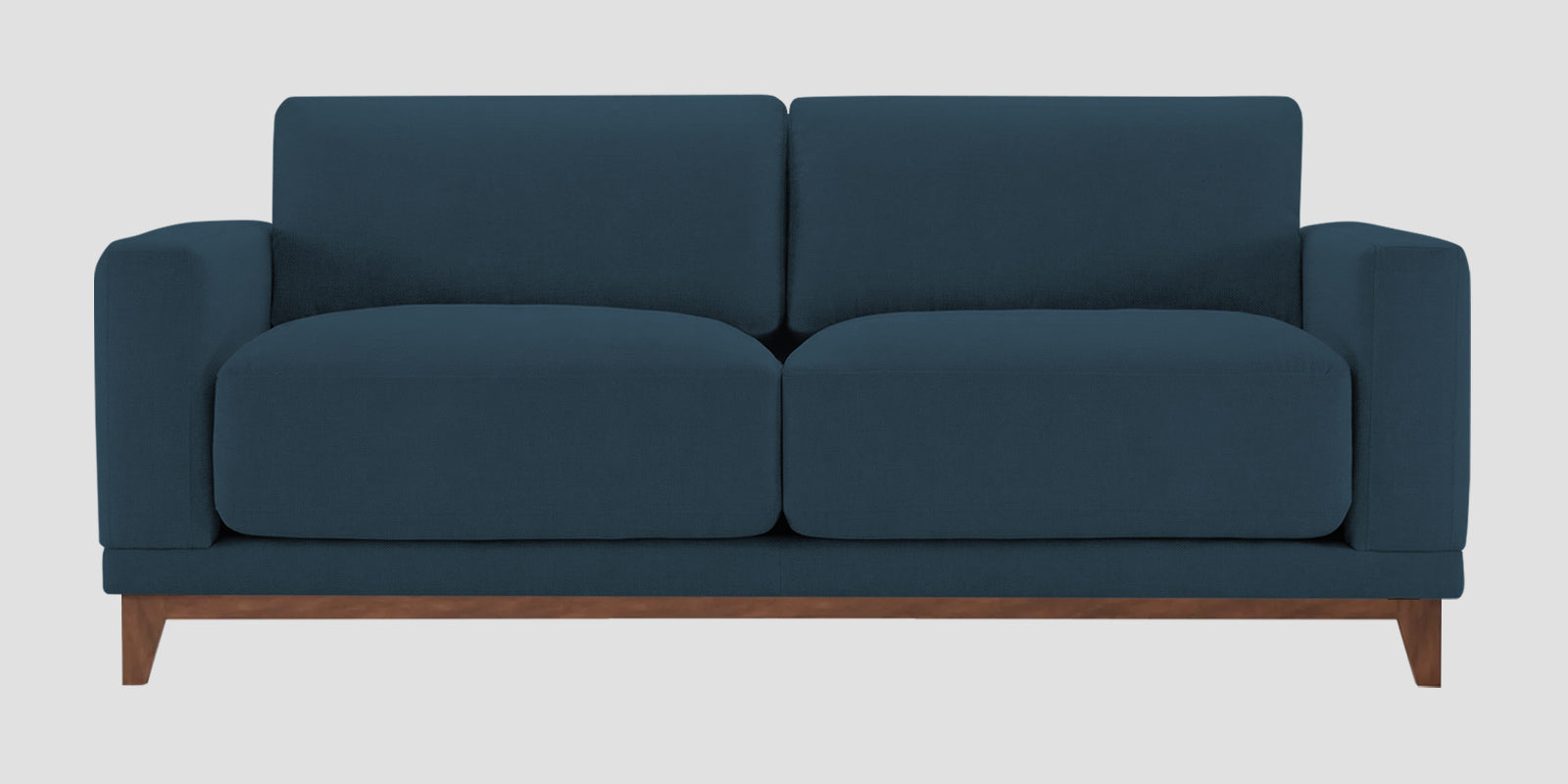Esha Fabric 2 Seater Sofa In Cool Blue Colour - Febonic Living