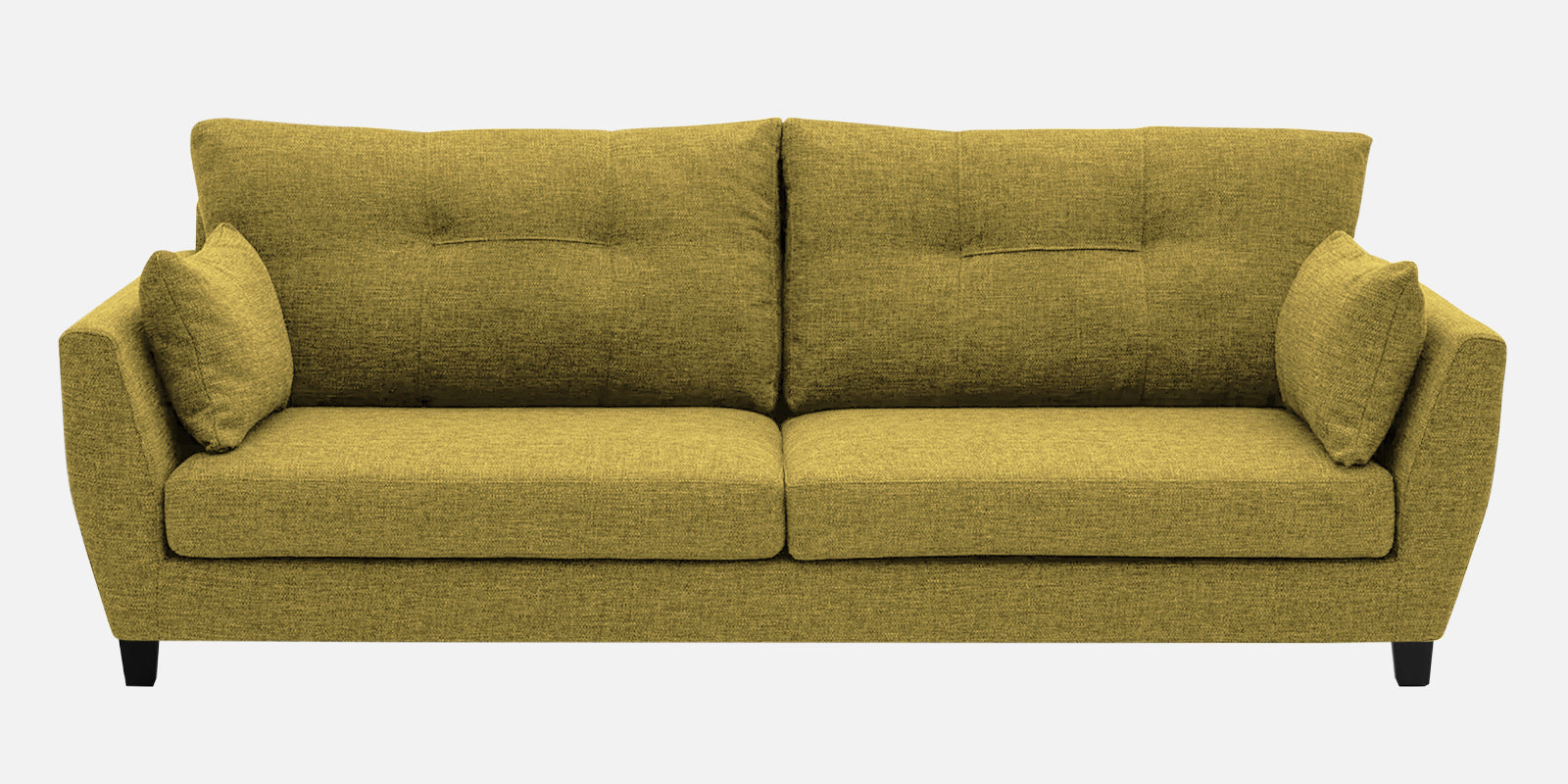 Mario Fabric 3 Seater Sofa In Parrot Green Colour - Febonic Living