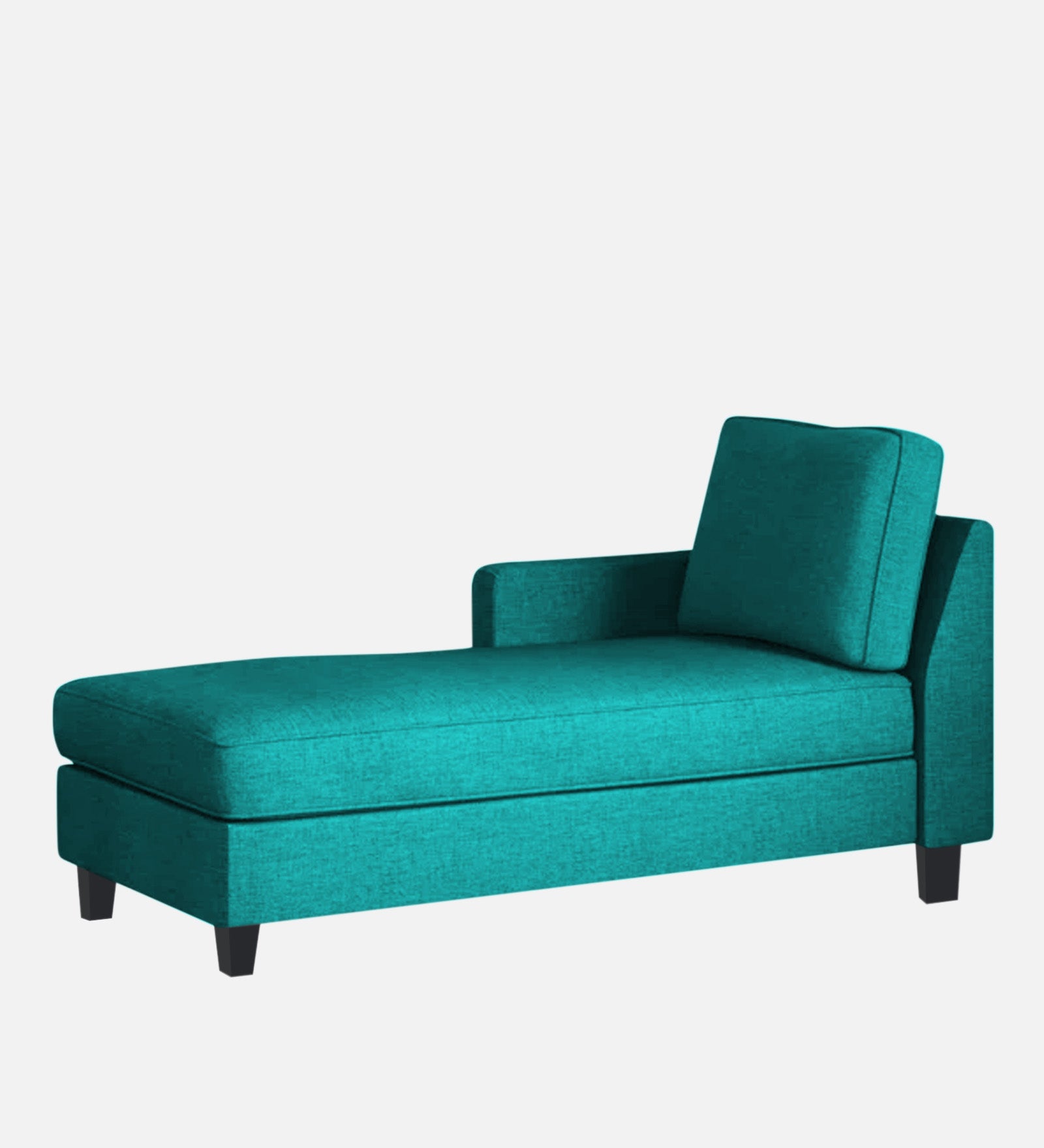 Harry Fabric LHS Chaise Lounger In Sea Green Colour - Febonic Living