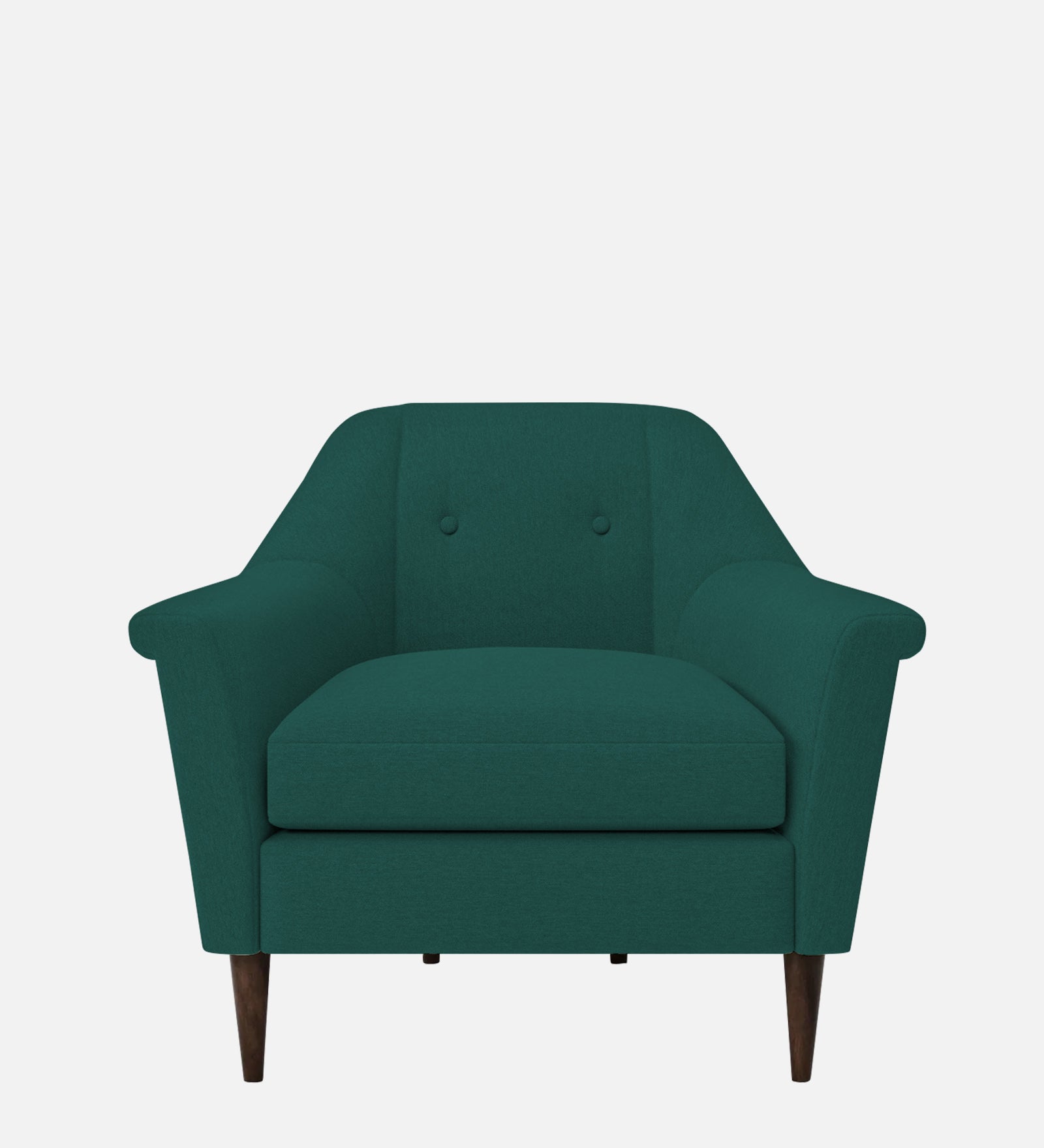 Homer Fabric 1 Seater Sofa In Sage Green Colour - Febonic Living