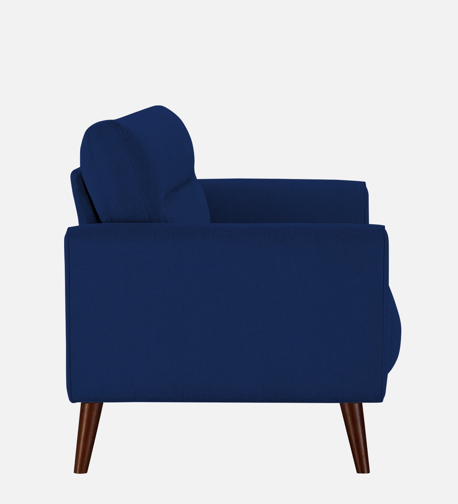 Castro Fabric 1 Seater Sofa In Royal Blue Colour - Febonic Living