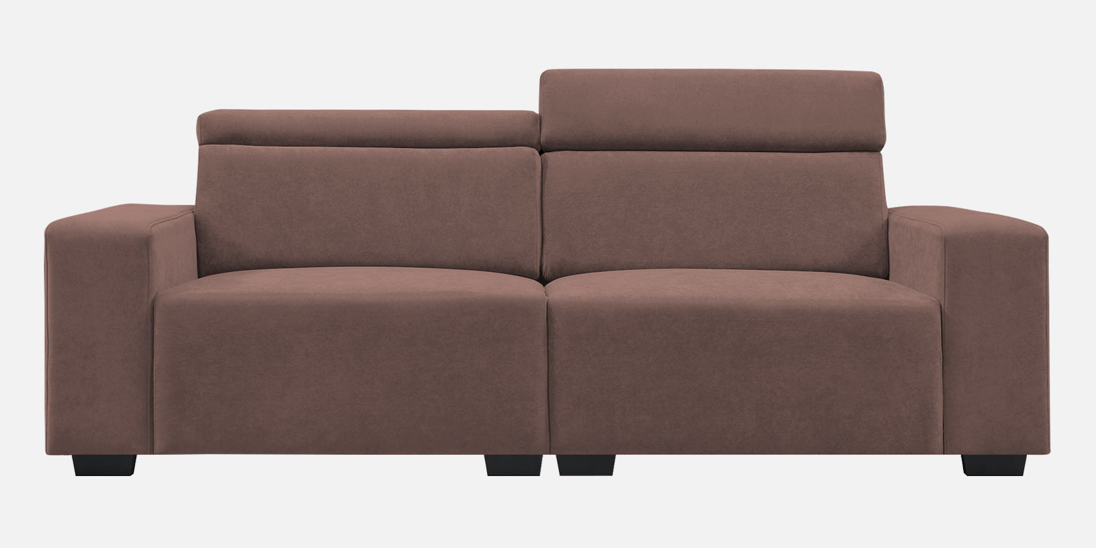Hiro Fabric 2 Seater Sofa In Berry Wine Colour - Febonic Living