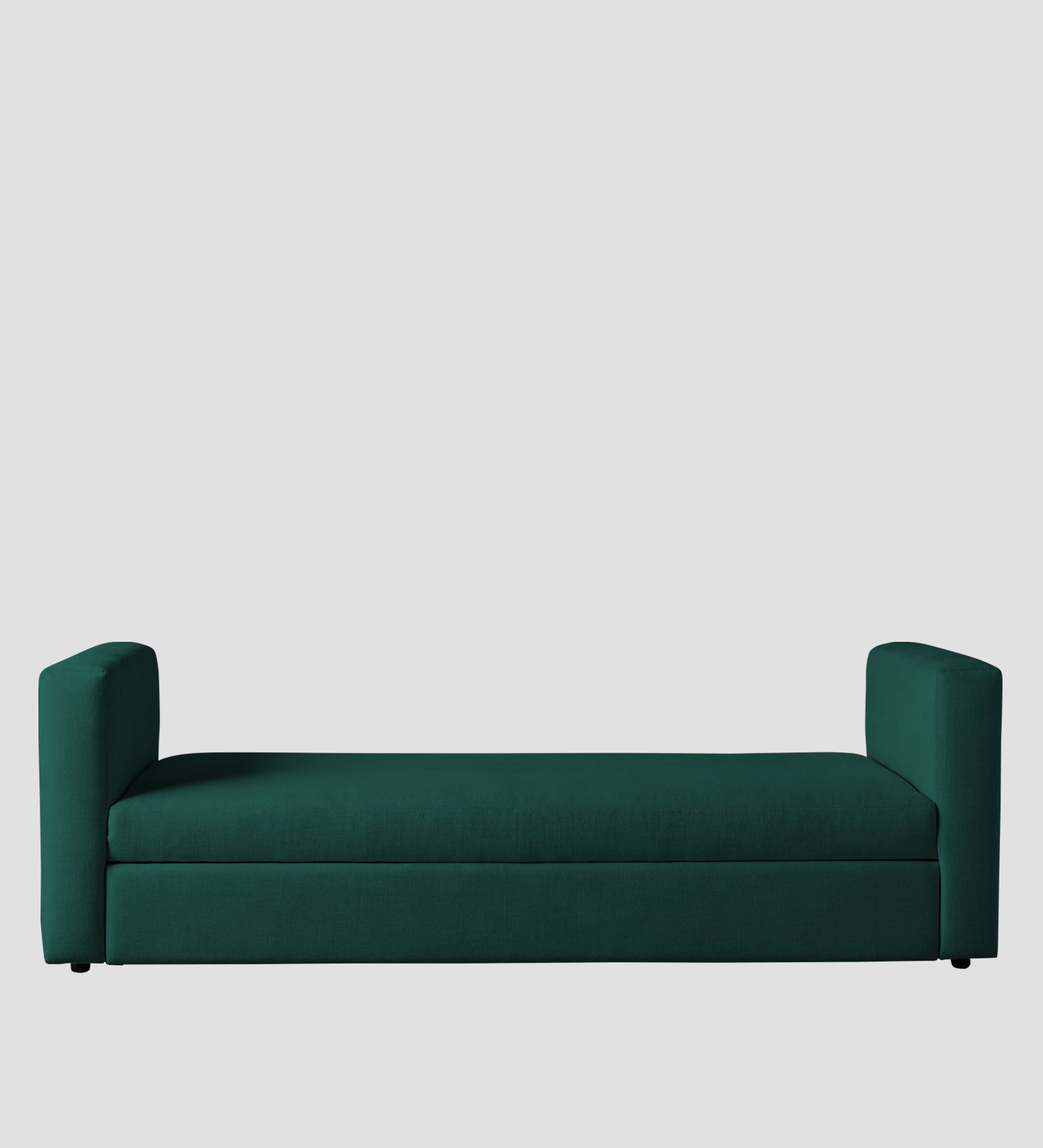 Tosy Fabric 3 Seater Pull Out Sofa Cum Bed In Sage Green Colour - Febonic Living
