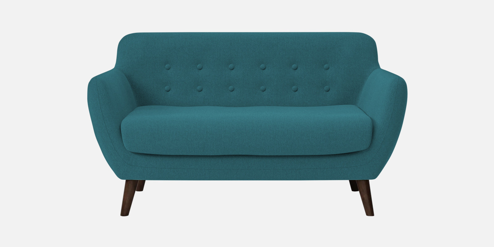 Goofy Fabric 2 Seater Sofa In Water Blue Colour - Febonic Living
