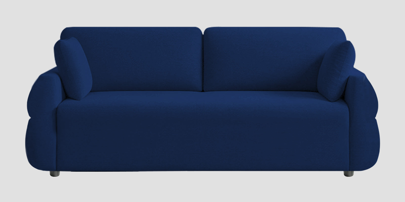 Jack Fabric 3 Seater Sofa In Royal Blue Colour - Febonic Living