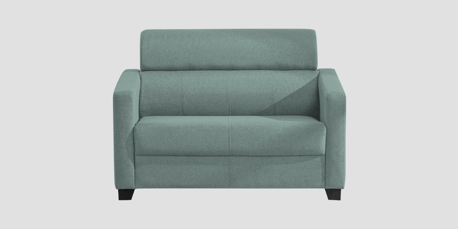 Devo Fabric 2 Seater Sofa In Suka Blue Colour - Febonic Living