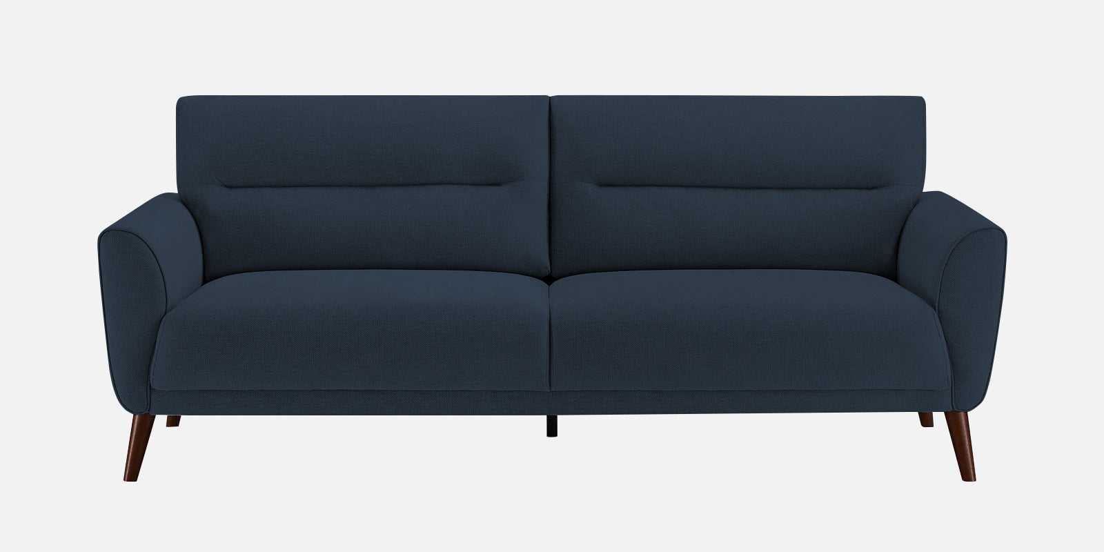 Castro Fabric 3 Seater Sofa In Denim Blue Colour - Febonic Living