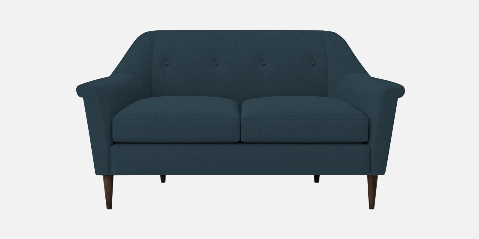 Homer Fabric 2 Seater Sofa In Cool Blue Colour - Febonic Living