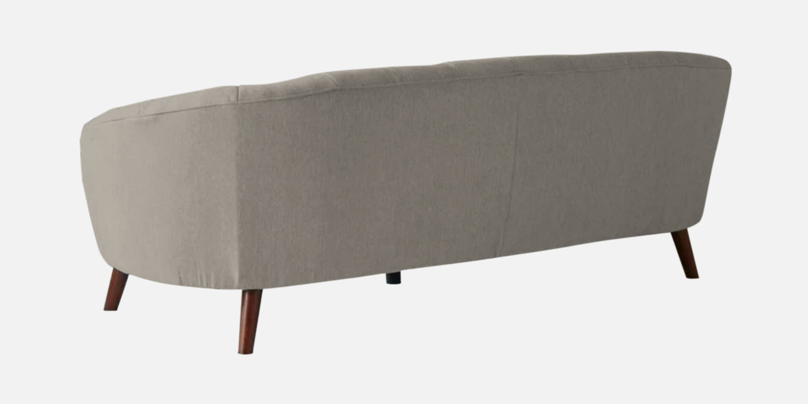 Benjamin Fabric 3 Seater Sofa In Ash Grey Colour - Febonic Living