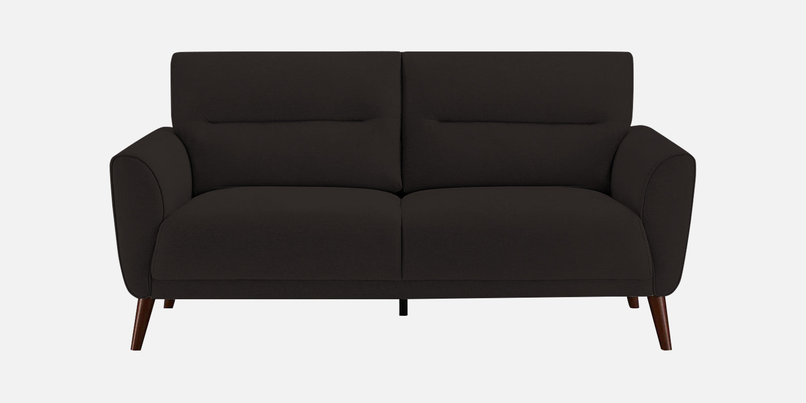 Castro Fabric 2 Seater Sofa In Cara Brown Colour - Febonic Living