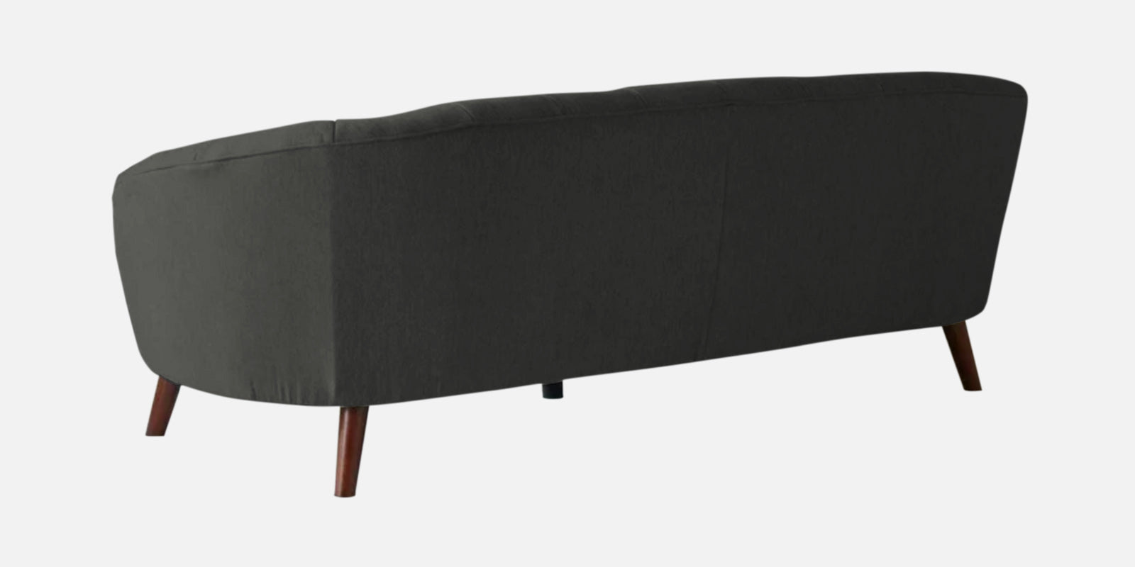 Benjamin Fabric 3 Seater Sofa In Charcoal Grey Colour - Febonic Living