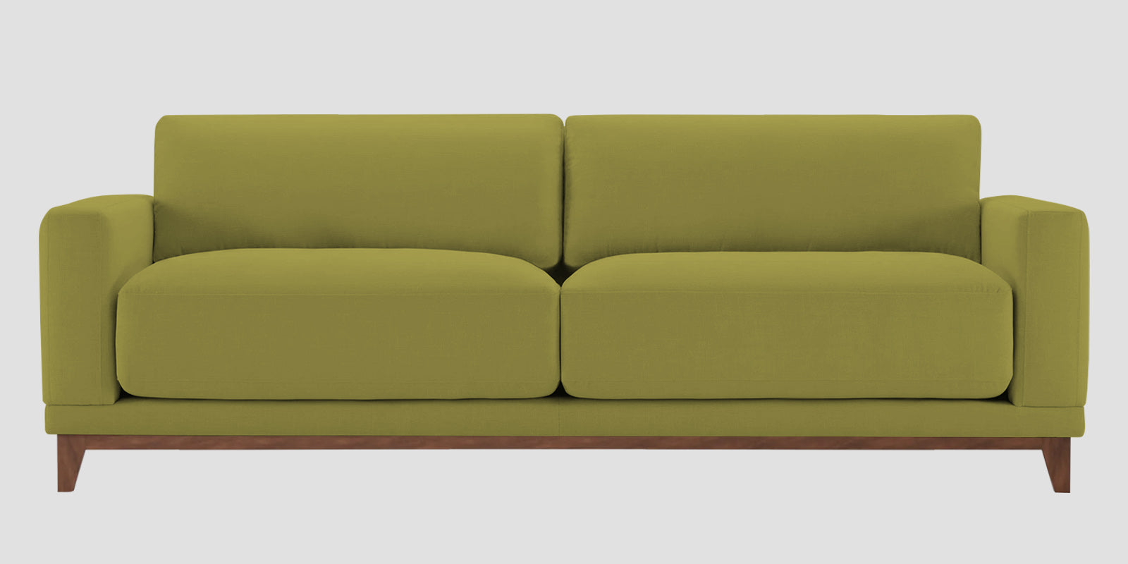 Esha Fabric 3 Seater Sofa In Kelly Green Colour - Febonic Living