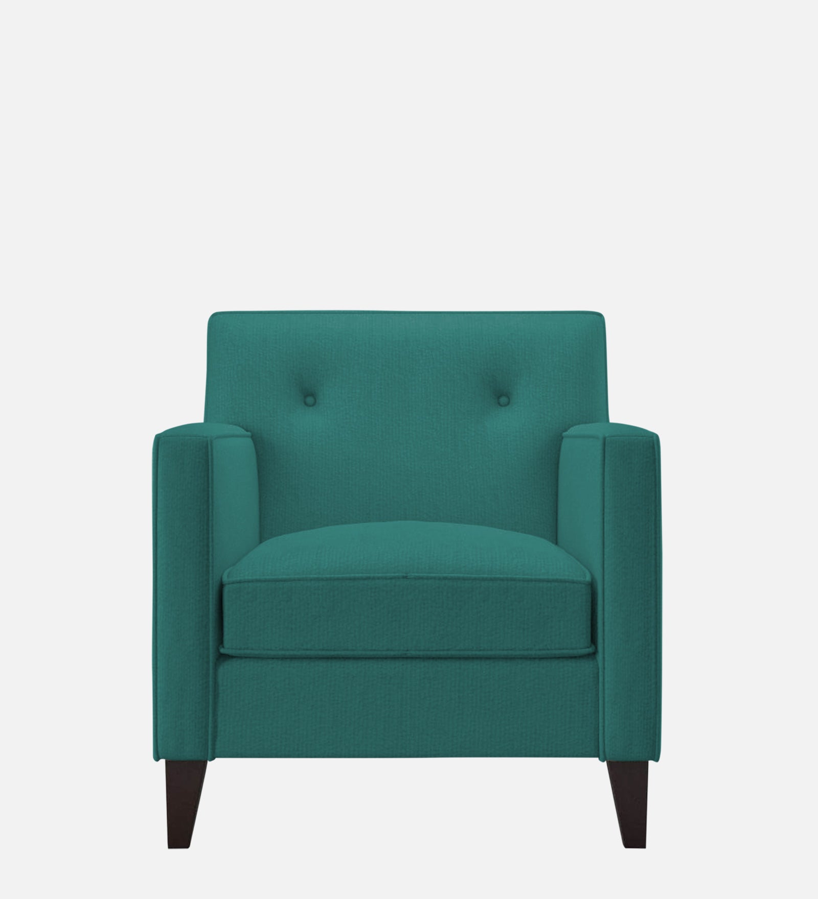 Miller Fabric 1 Seater Sofa In Sea Green Colour - Febonic Living