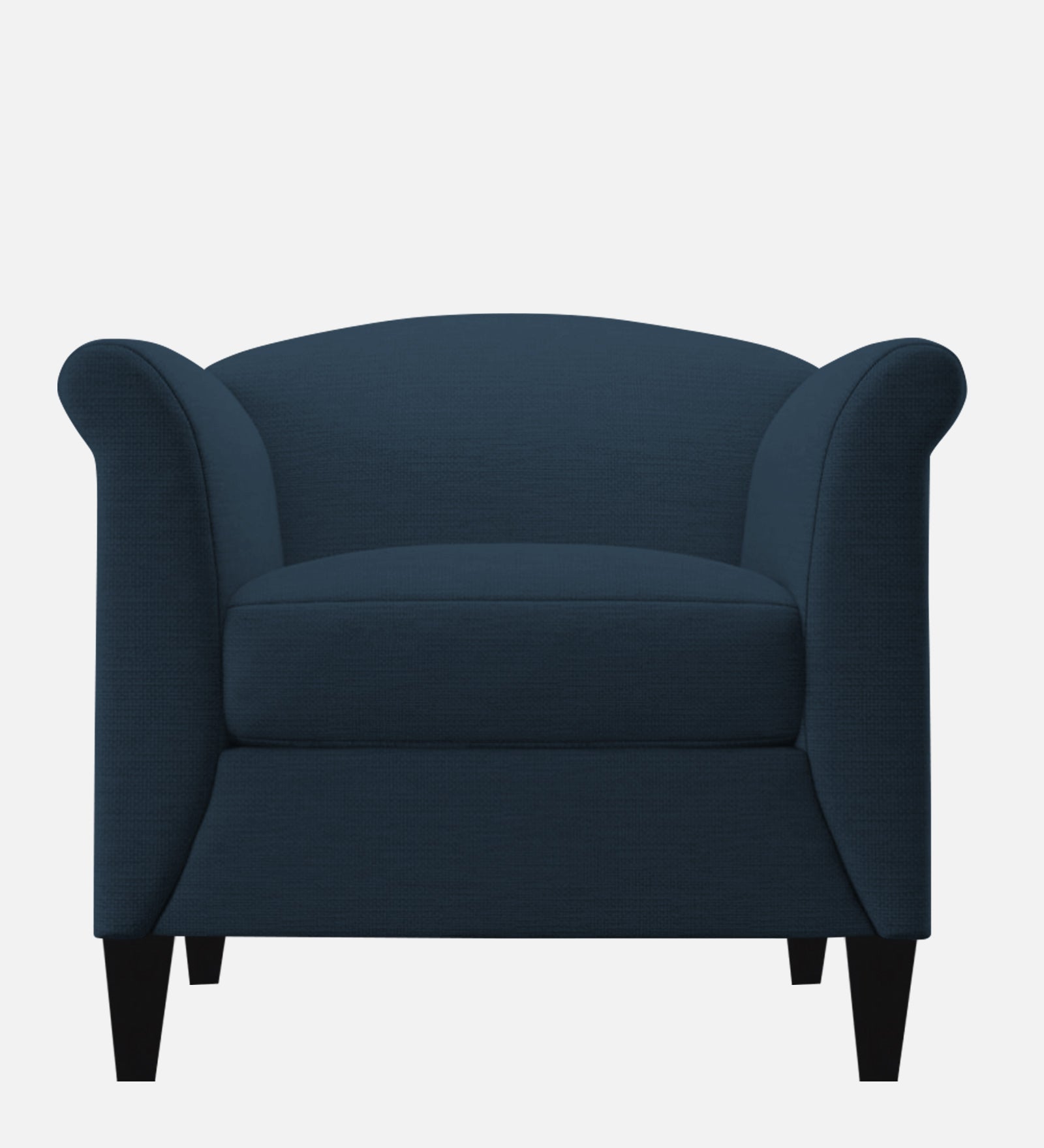 Kimber Fabric 1 Seater Sofa in Light Blue Colour