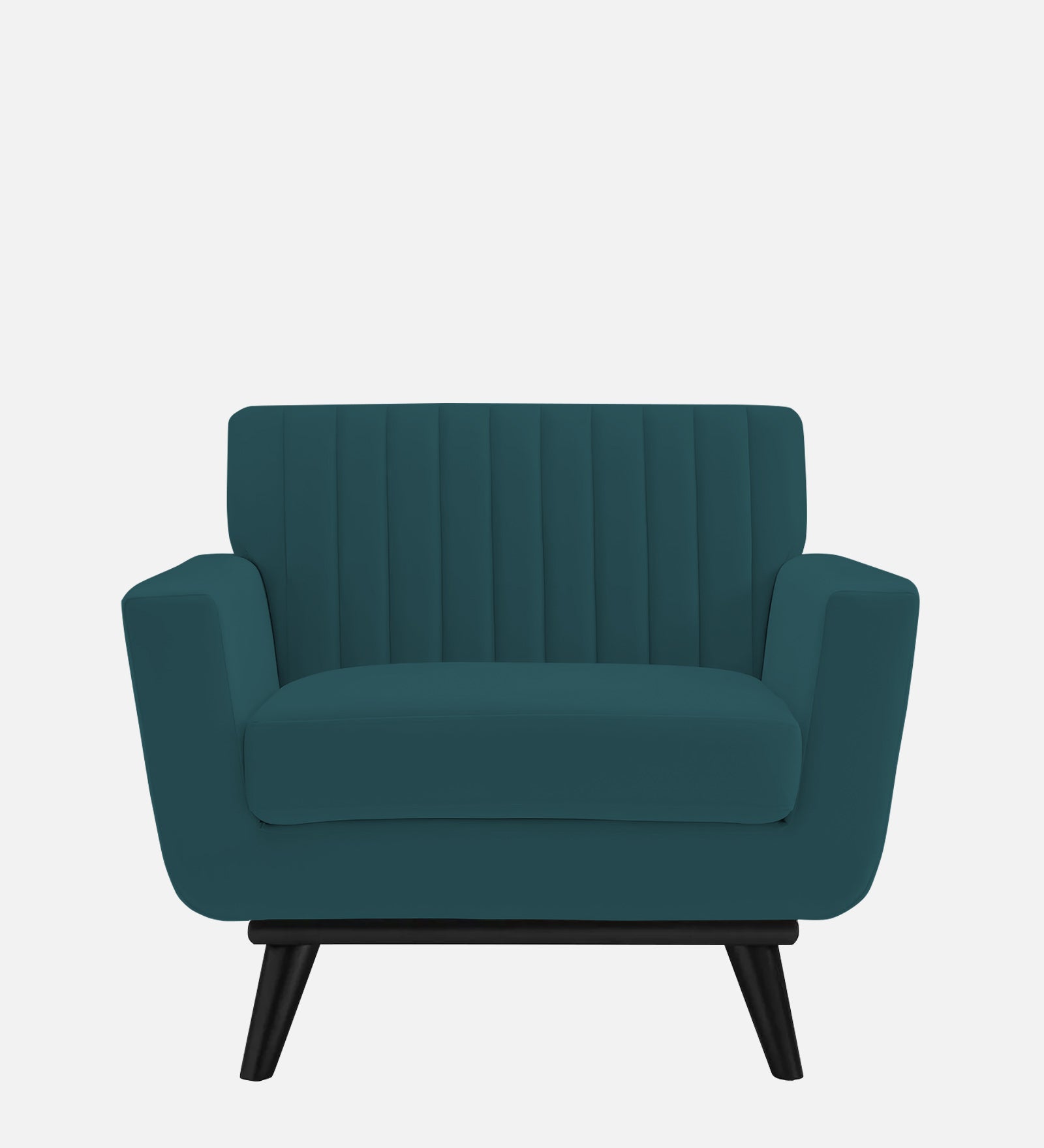 Tucker Velvet 1 Seater Sofa In Arabian Green Colour - Febonic Living
