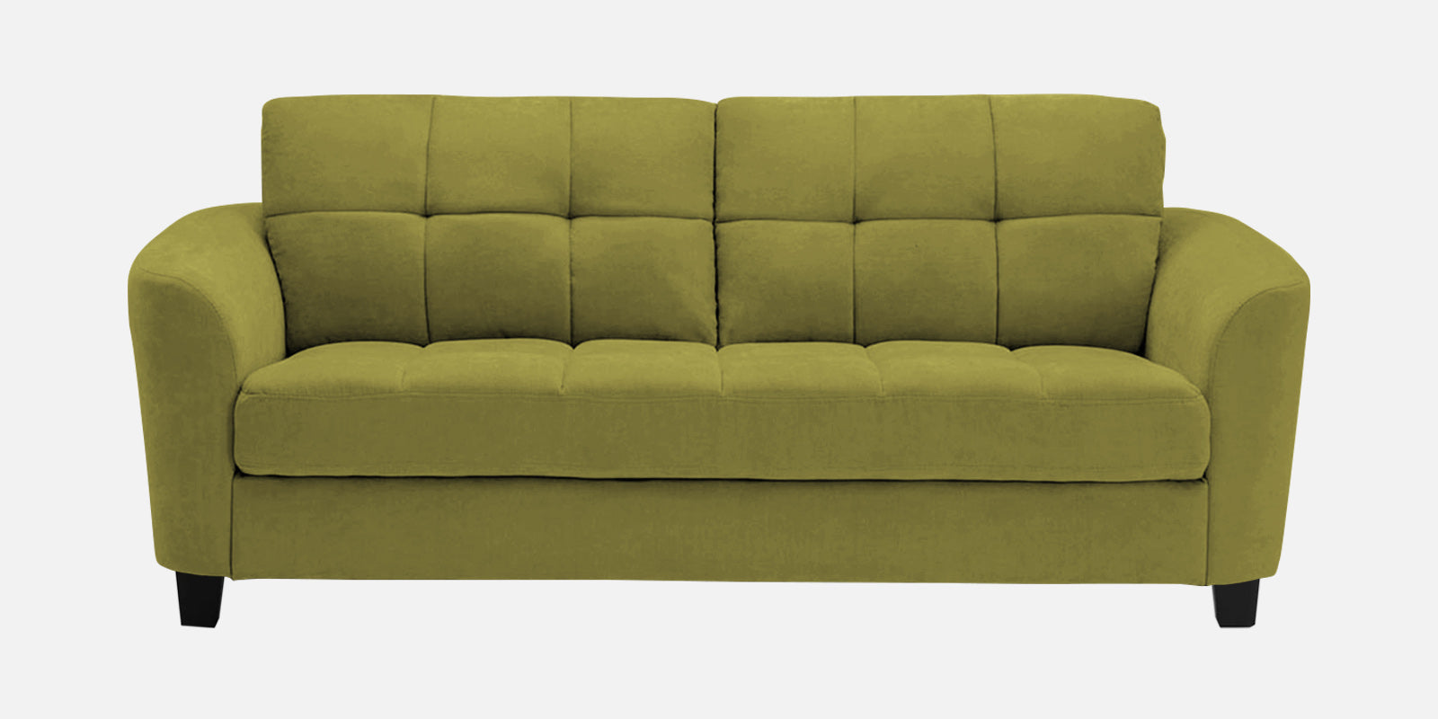 Mulan Fabric 2 Seater Sofa In Kelly Green Colour - Febonic Living