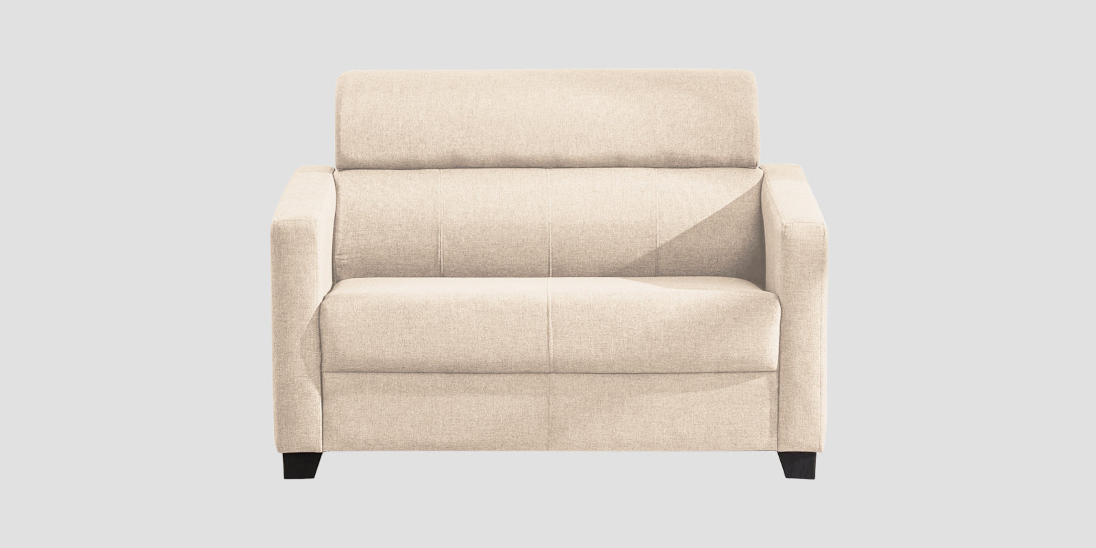 Devo Fabric 2 Seater Sofa In Woom Beige Colour - Febonic Living