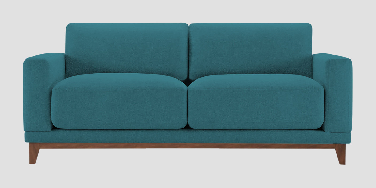 Esha Fabric 2 Seater Sofa In Water Blue Colour - Febonic Living