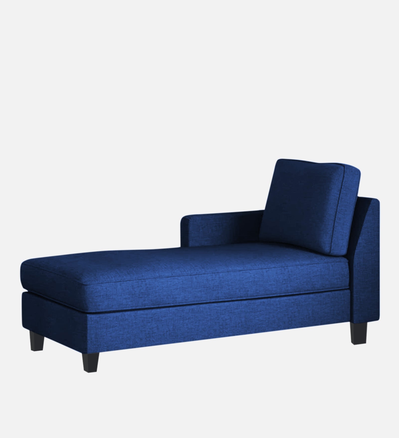 Harry Fabric LHS Chaise Lounger In Royal Blue Colour - Febonic Living
