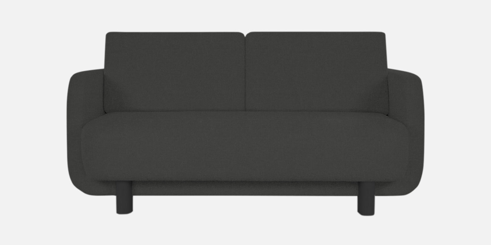 Varu Fabric 2 Seater Sofa In Charcoal Grey Colour - Febonic Living