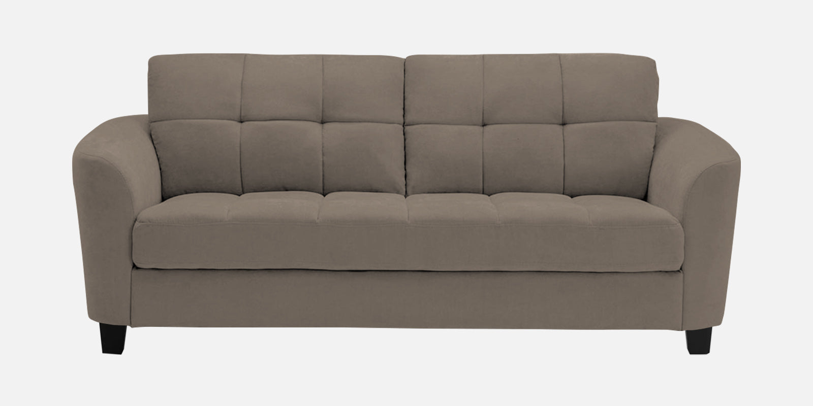 Mulan Fabric 2 Seater Sofa In Hazel Beige Colour - Febonic Living