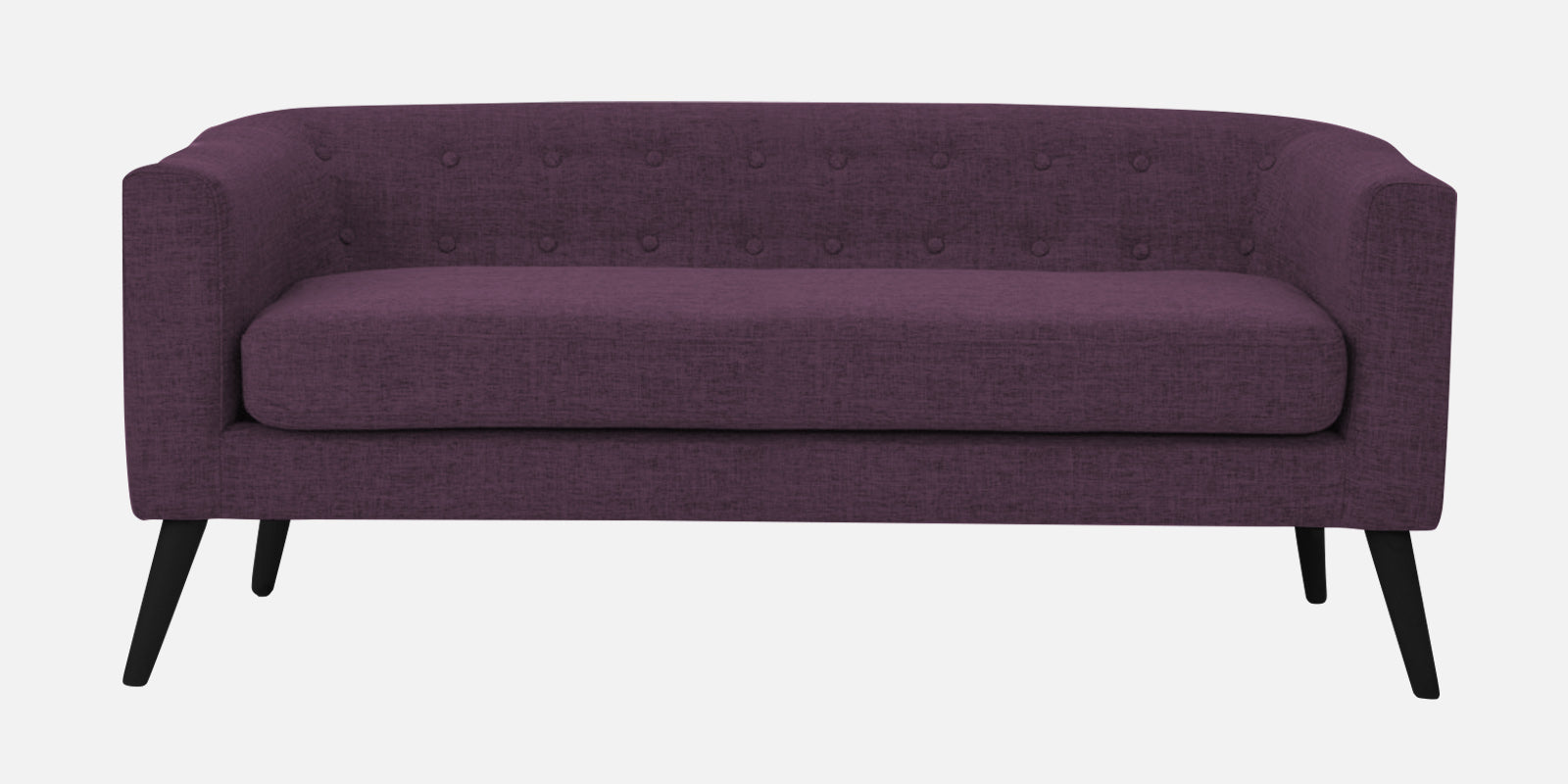 Casper Fabric 3 Seater Sofa in Greek Purple Colour