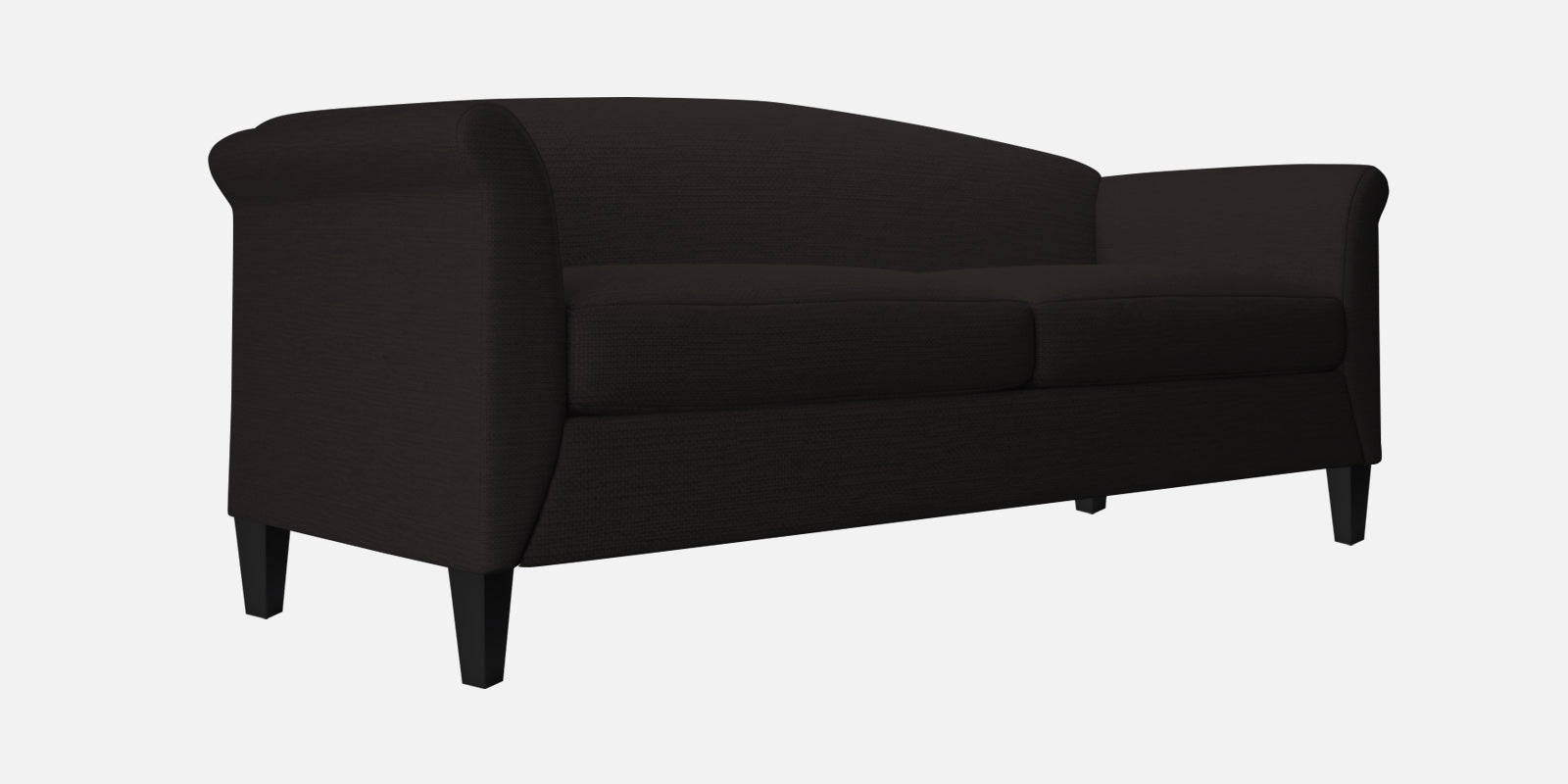 Kimber Fabric 3 Seater Sofa In Cara Brown Colour - Febonic Living