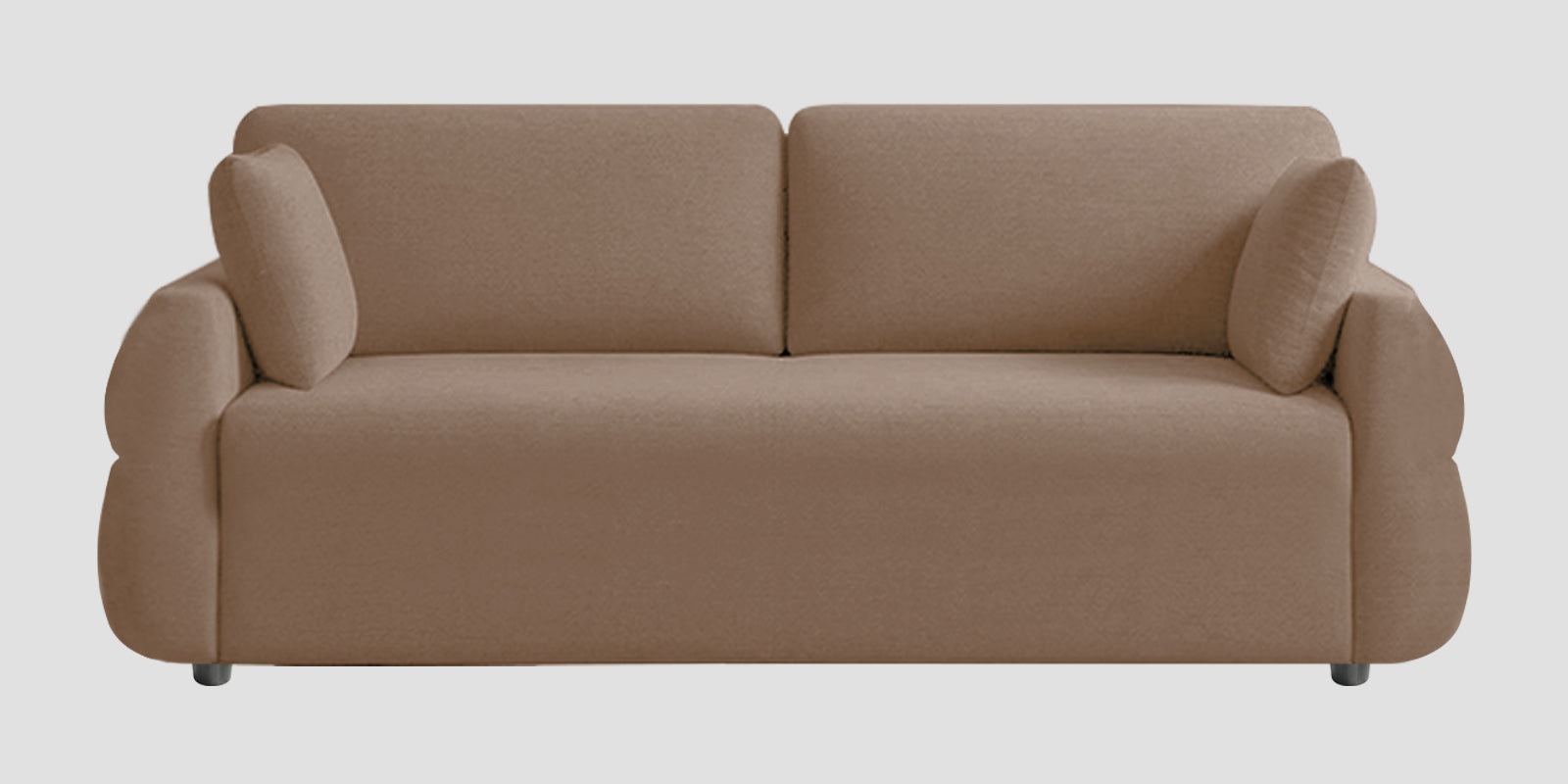 Jack Fabric 3 Seater Sofa In Cookie Beige Colour - Febonic Living