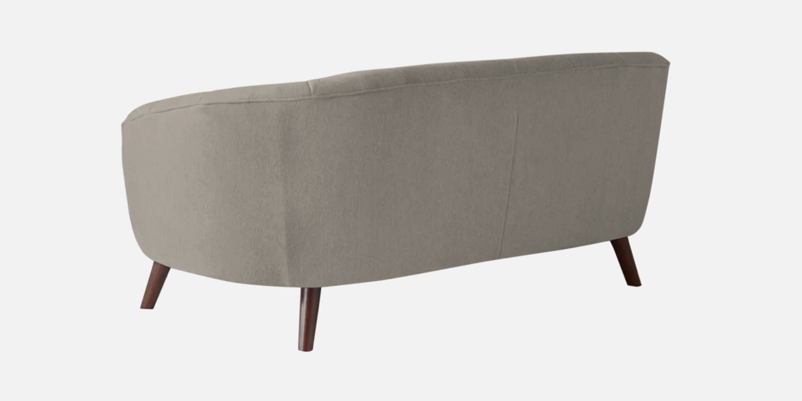 Benjamin Fabric 2 Seater Sofa In Ash Grey Colour - Febonic Living