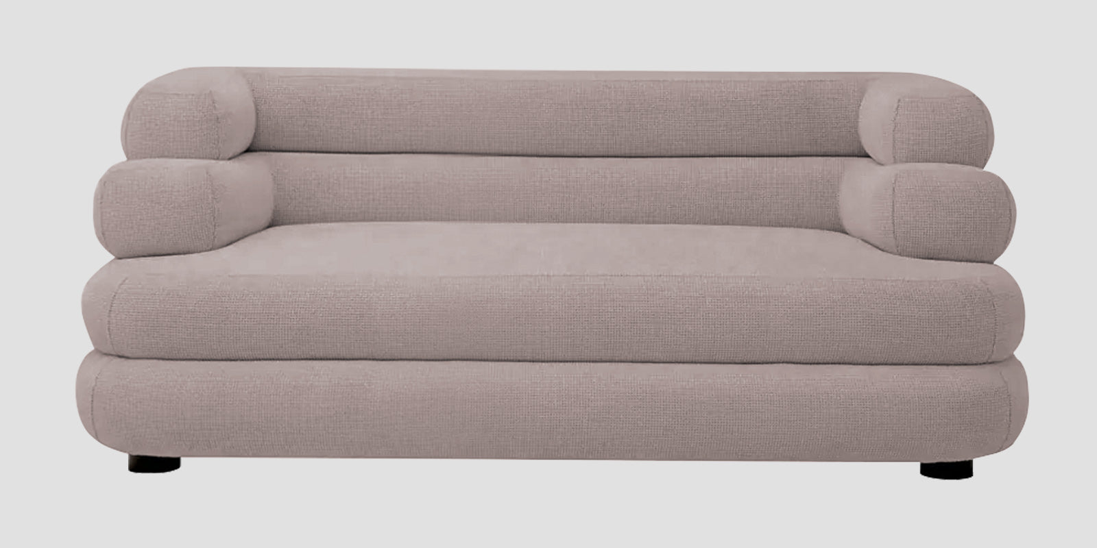 Wener Fabric 2 Seater Sofa In Almond Beige Colour