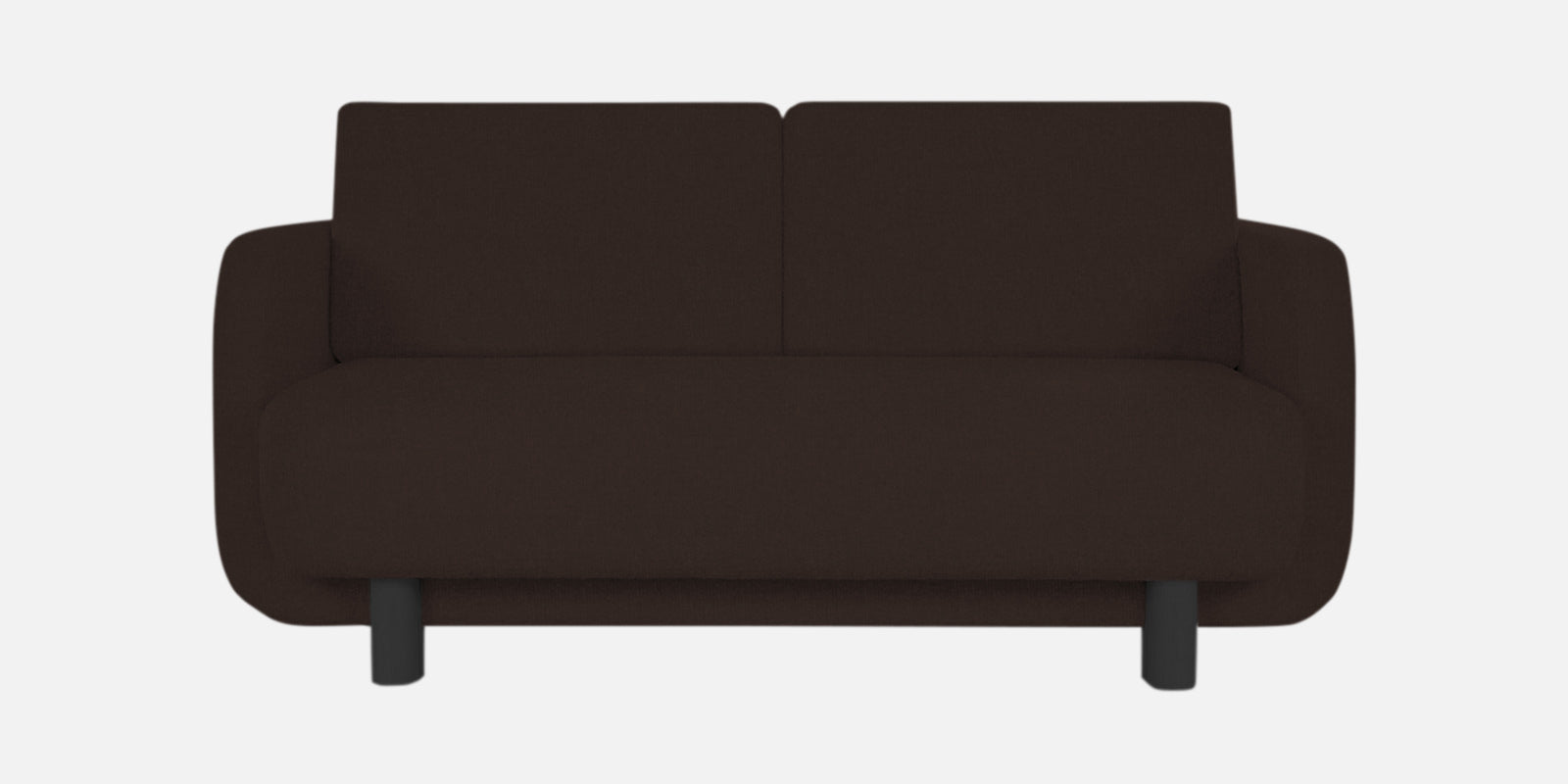Varu Fabric 2 Seater Sofa In Coffee Brown Colour - Febonic Living