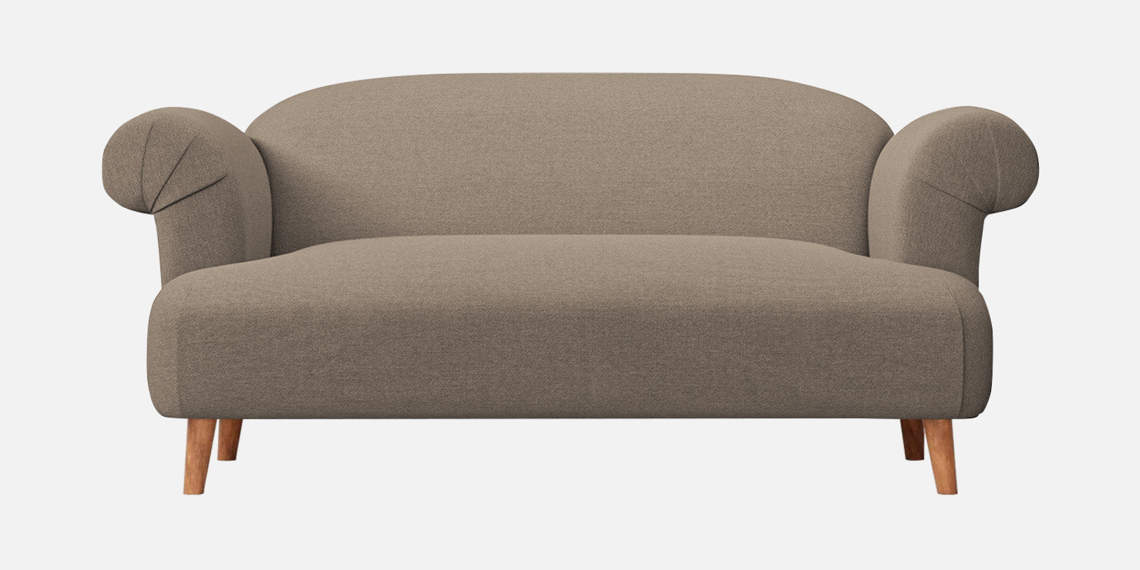 Barber Fabric 2 Seater Sofa In Hazel Beige Colour - Febonic Living