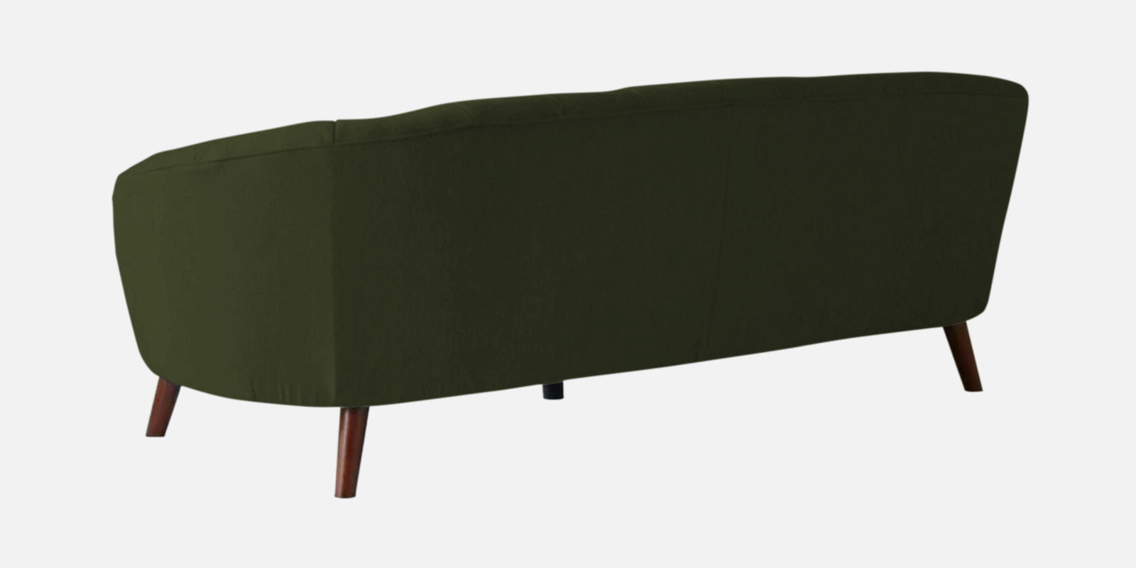 Benjamin Fabric 3 Seater Sofa In Olive Green Colour - Febonic Living