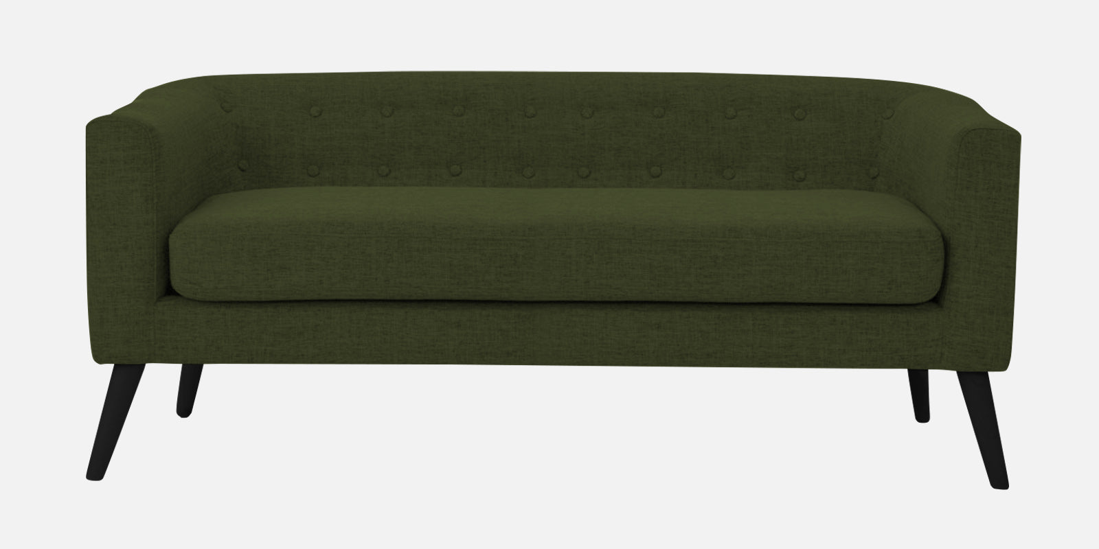 Casper Fabric 3 Seater Sofa in Olive Green Colour
