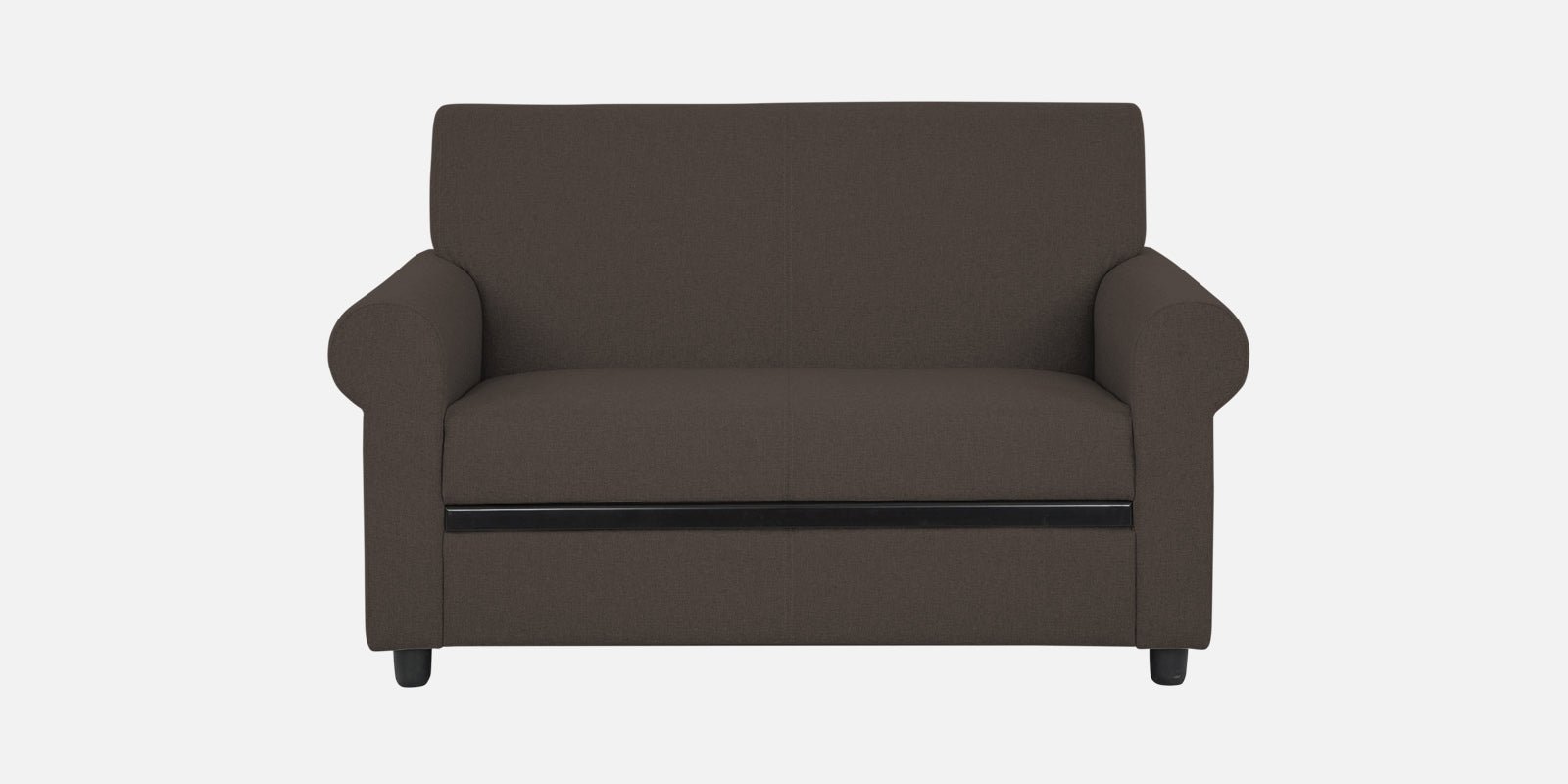 Ribby Fabric 2 Seater Sofa In Caspa Brown Colour - Febonic Living