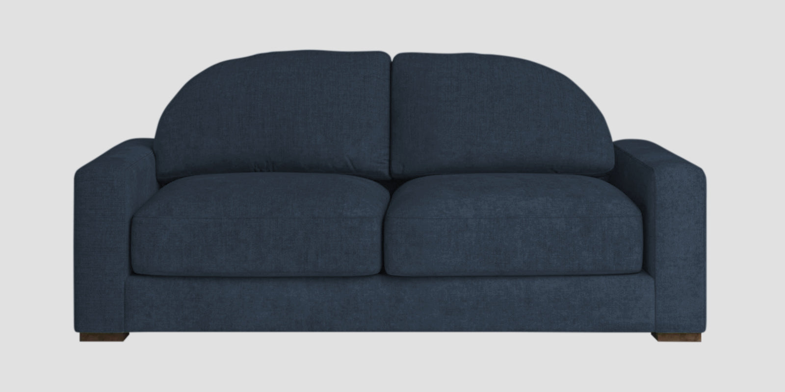 Dara Fabric 2 Seater Sofa In Denim Blue Colour - Febonic Living