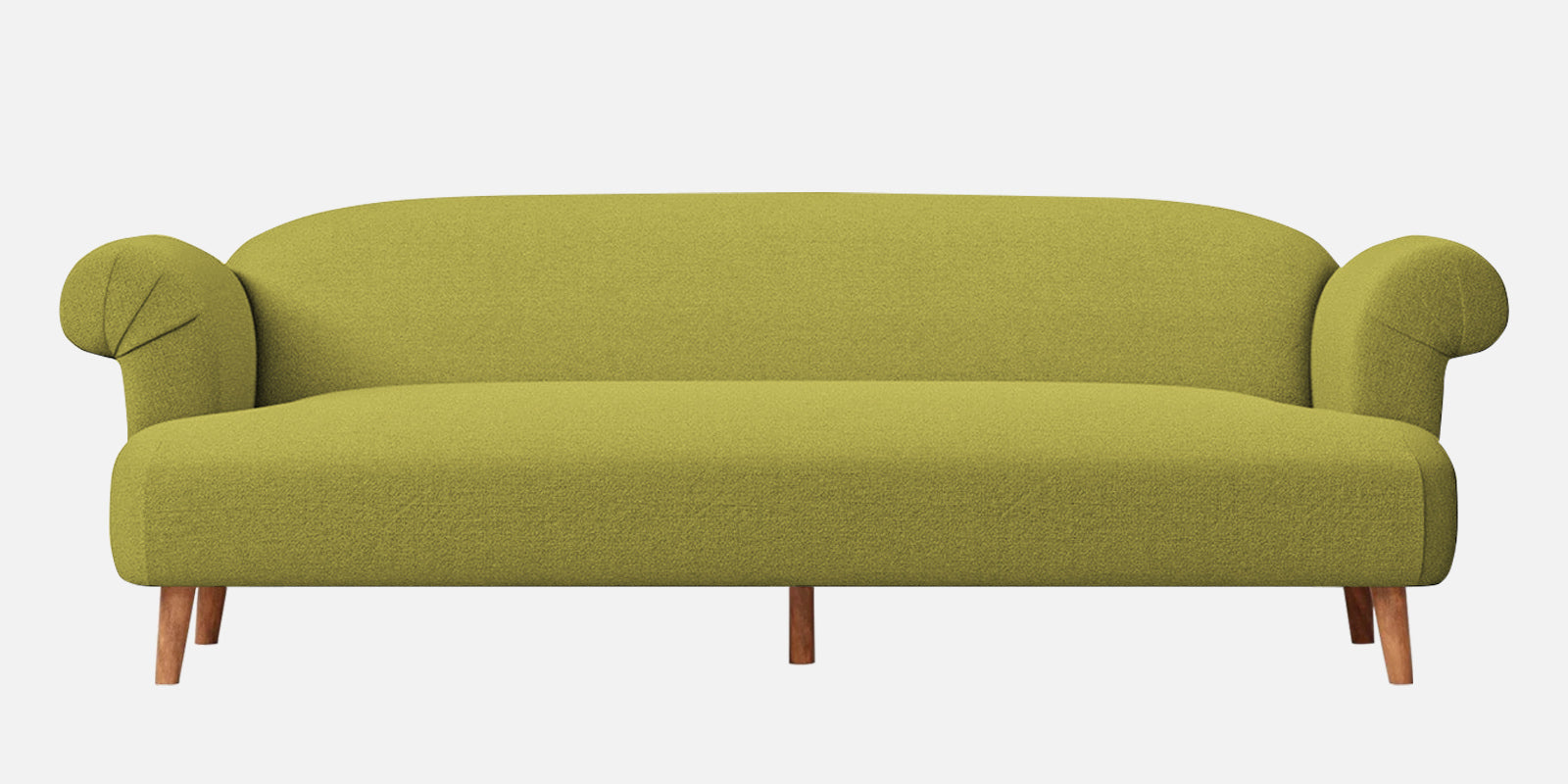 Barber Fabric 3 Seater Sofa In Kelly Green Colour - Febonic Living