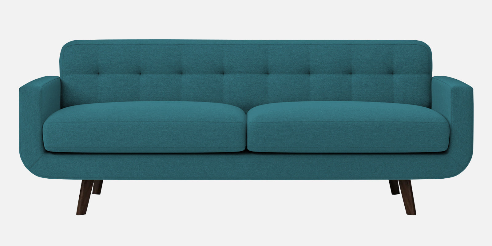 Marsela Fabric 3 Seater Sofa In Water Blue Colour - Febonic Living