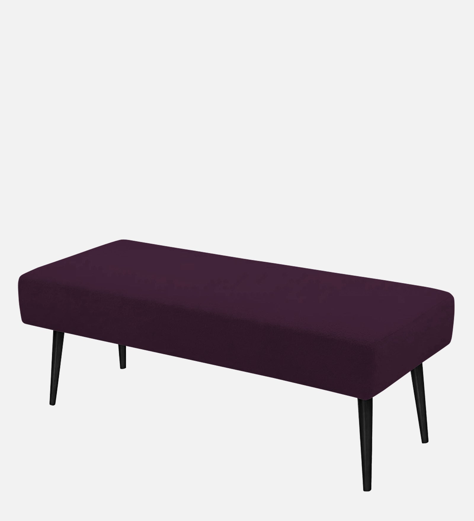 Orbit Fabric Bench In Greek Purple Colour - Febonic Living