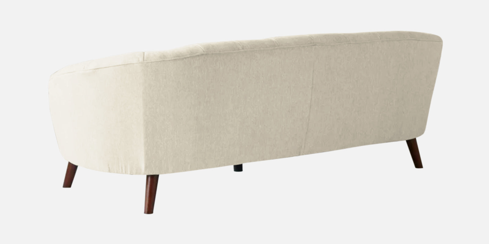 Benjamin Fabric 3 Seater Sofa In Ivory Cream Colour - Febonic Living