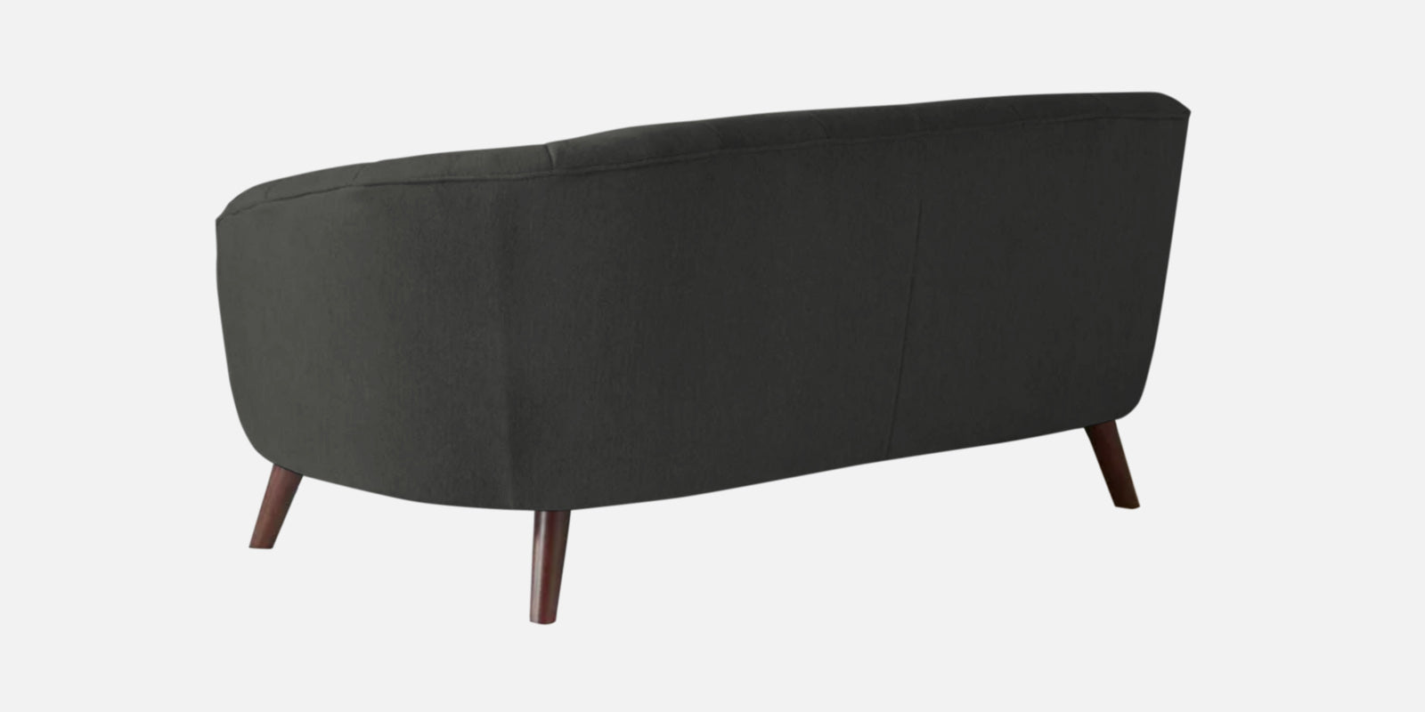 Benjamin Fabric 2 Seater Sofa In Charcoal Grey Colour - Febonic Living