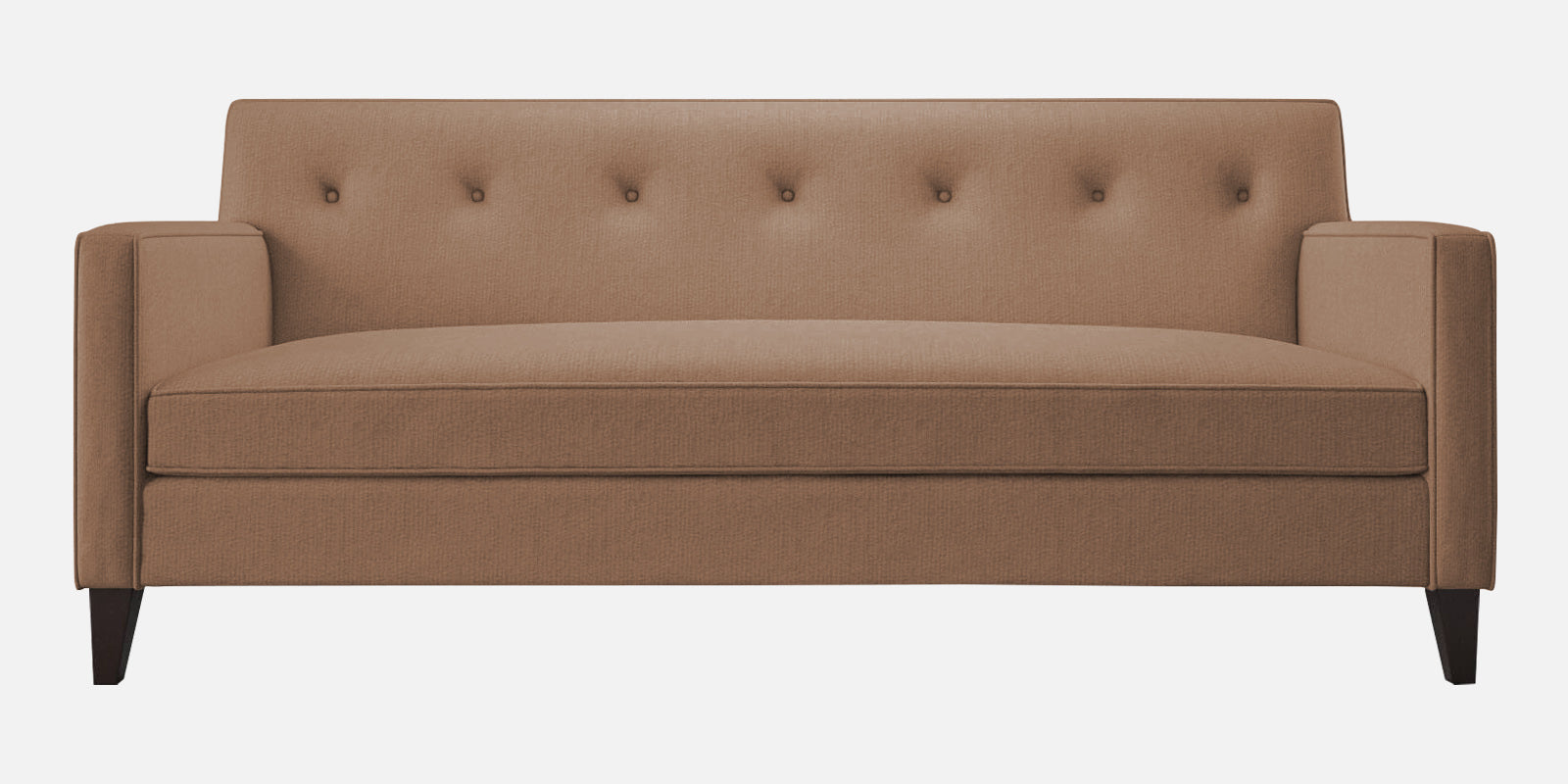 Miller Fabric 3 Seater Sofa In Cosmic Beige Colour - Febonic Living