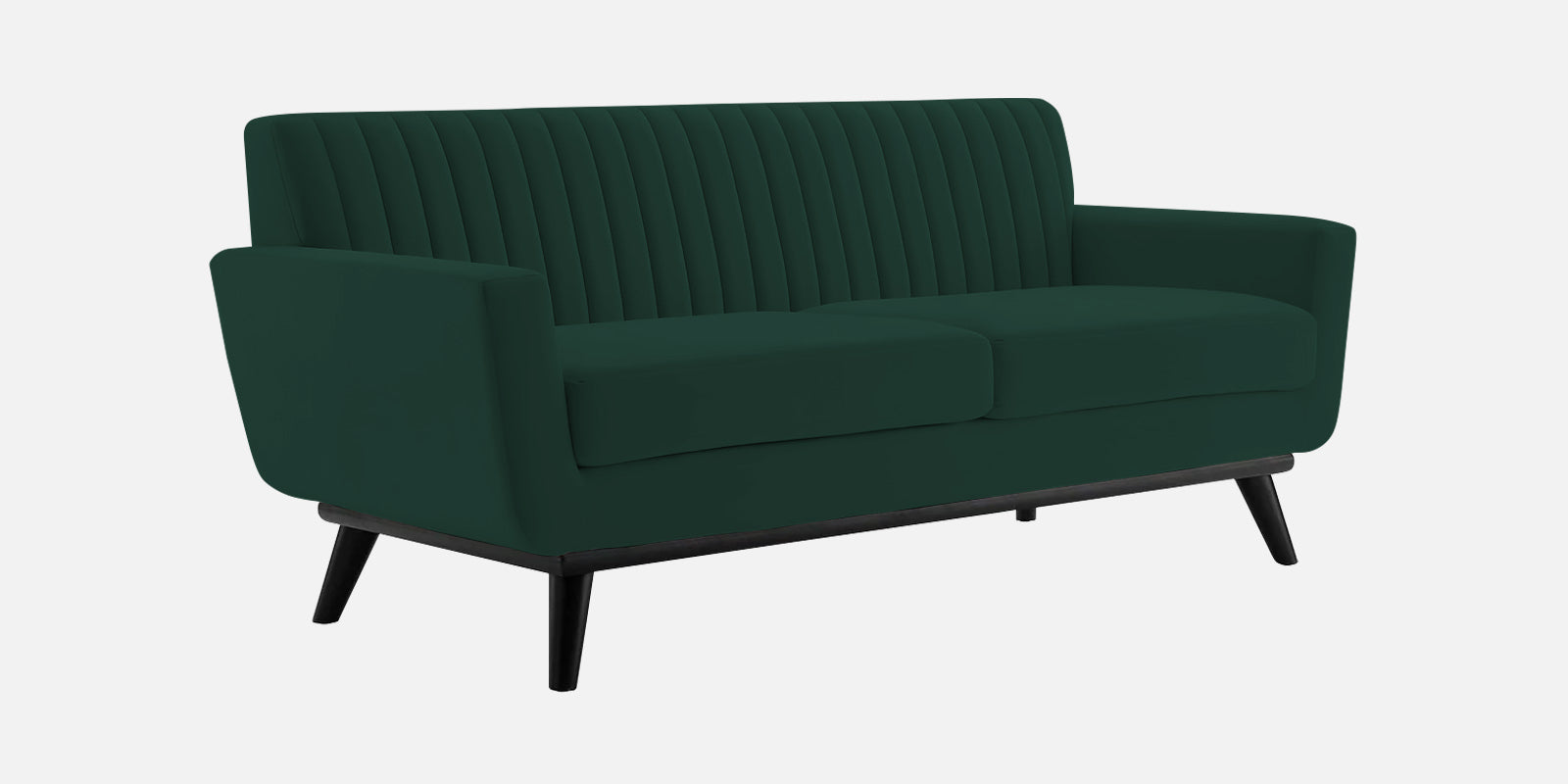 Tucker Velvet 2 Seater Sofa In Forest Green Colour - Febonic Living
