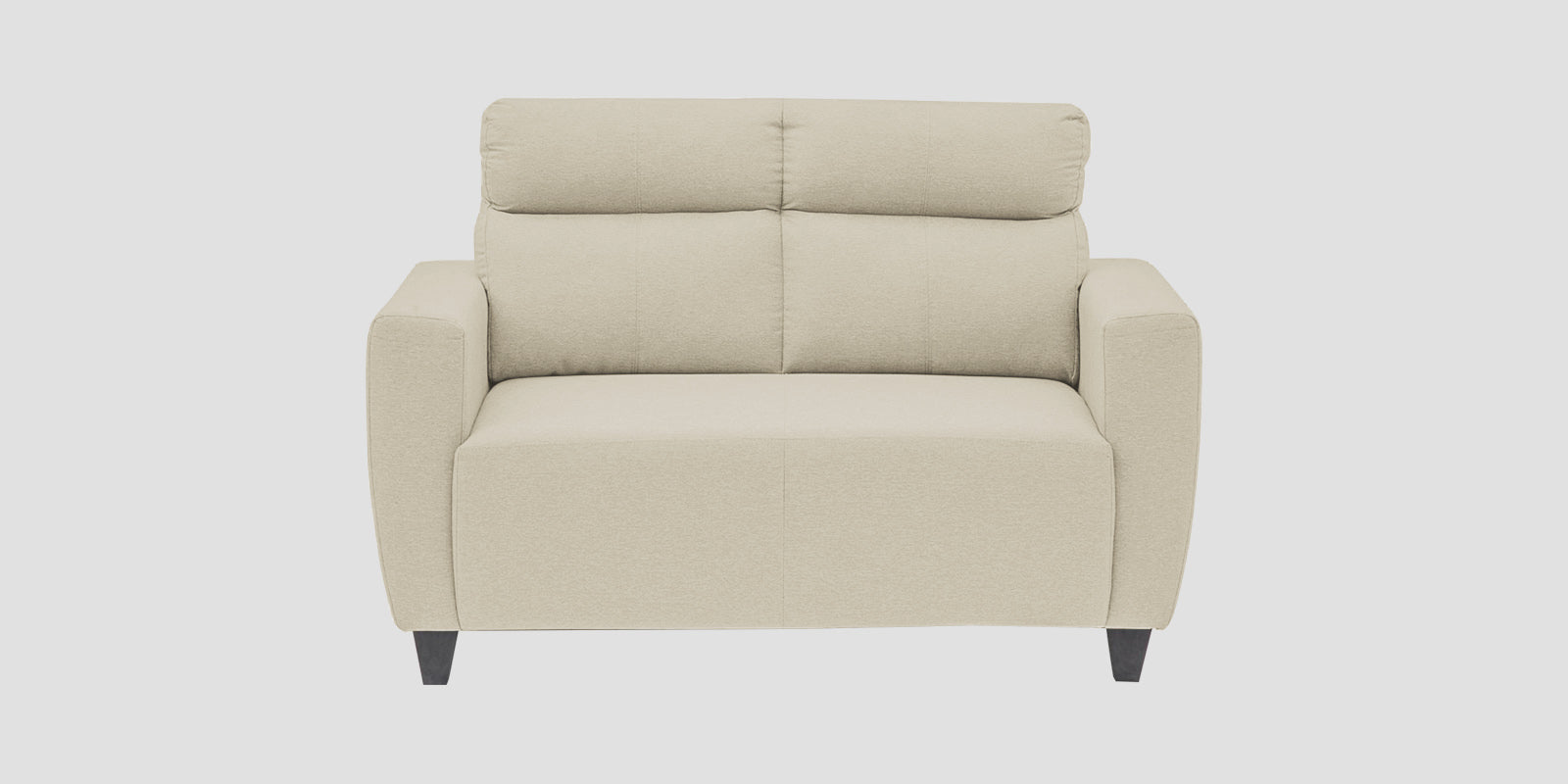 Honor Fabric 2 Seater Sofa In Maple Cream Colour - Febonic Living