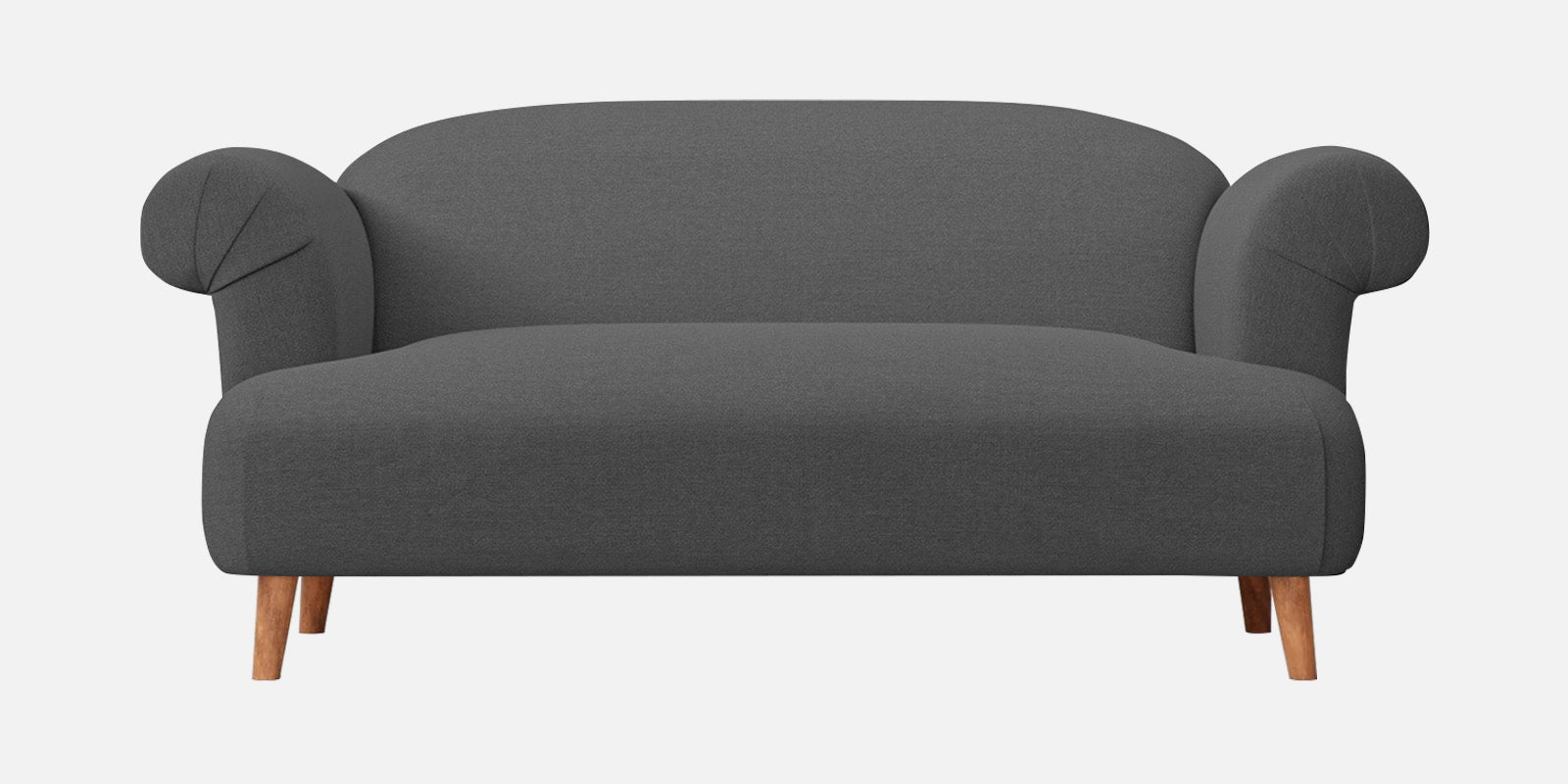 Barber Fabric 2 Seater Sofa In Stone Grey Colour - Febonic Living