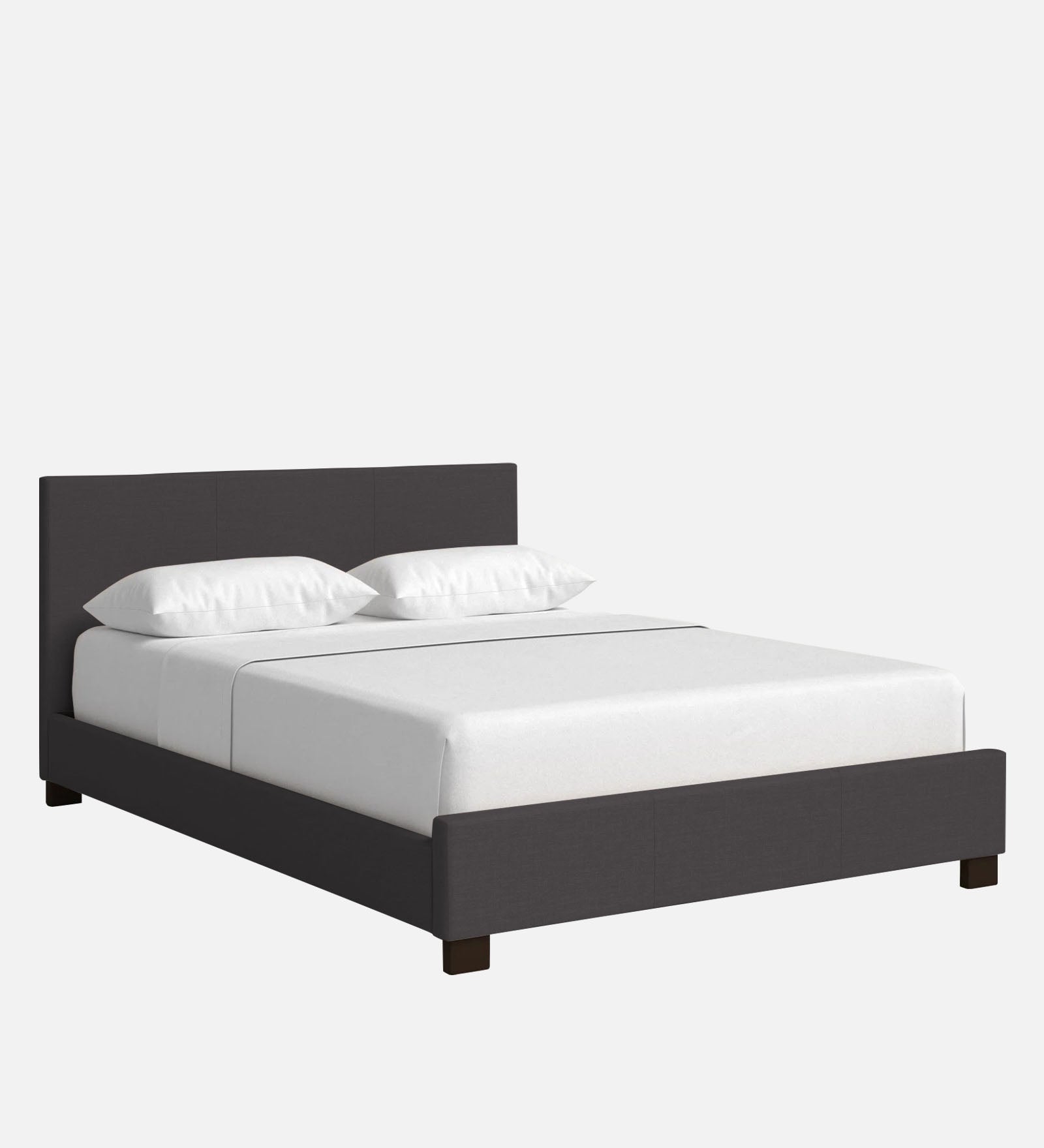 Lora Fabric Upholstered Queen Size Bed In Maba Grey Colour - Febonic Living