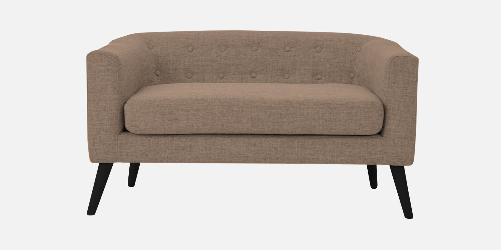 Casper Fabric 2 Seater Sofa In Cookie Beige Colour - Febonic Living