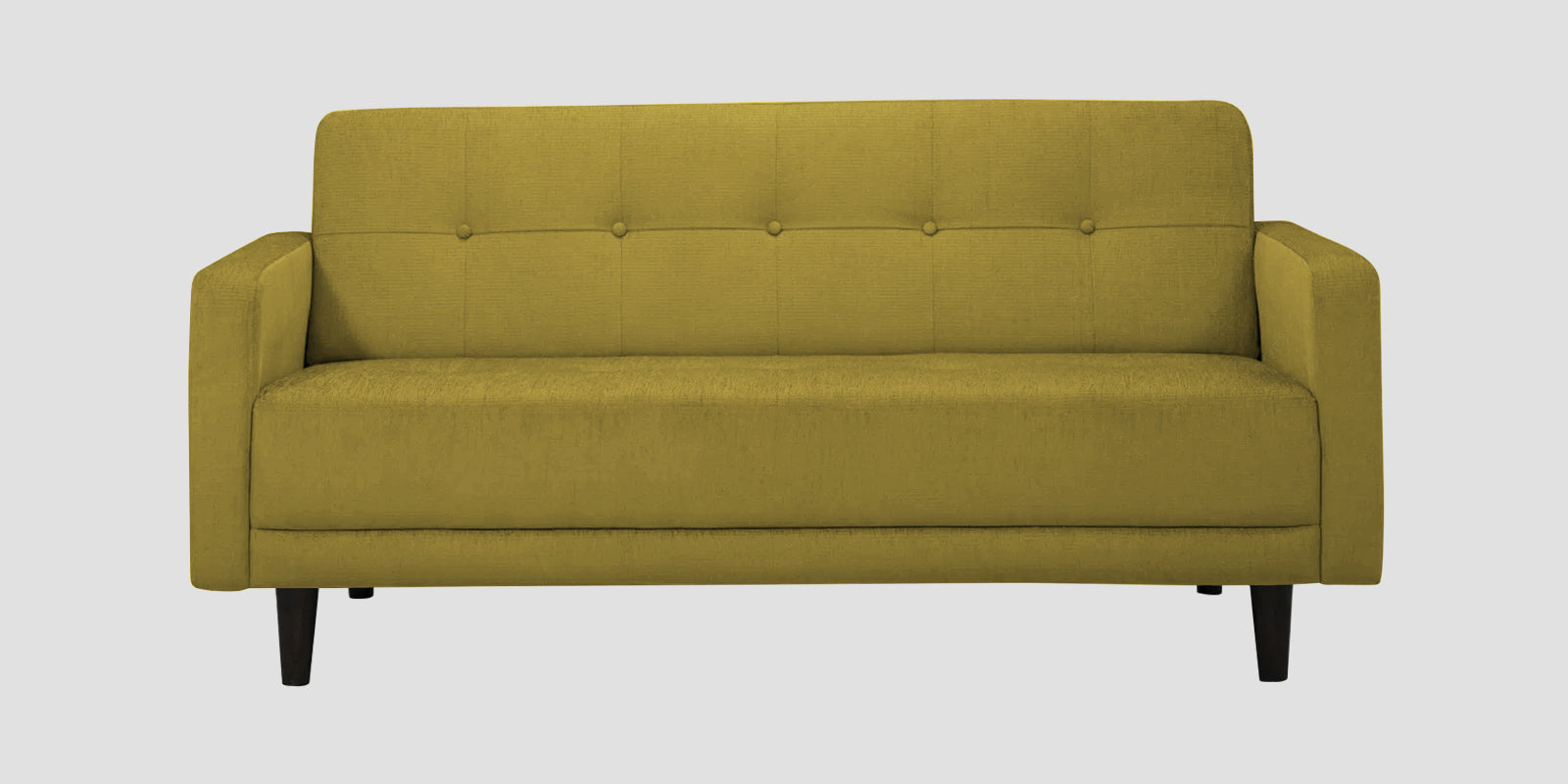 Noha Fabric 2 Seater Sofa In Parrot Green Colour - Febonic Living